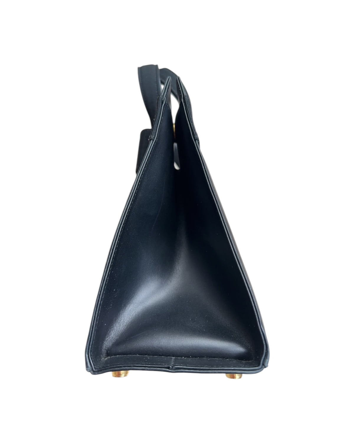 Salvatore Ferragamo Vara Bow Black Leather Handbag