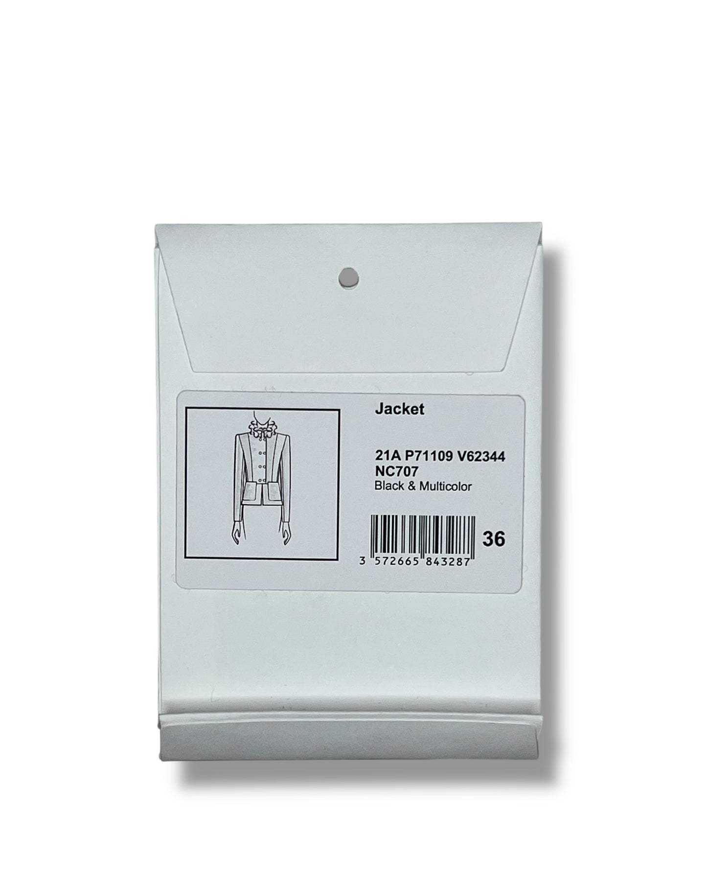 Chanel Tweed Jacket – Navy with Multicolour Sequin Detailing - The Luxury Savvy