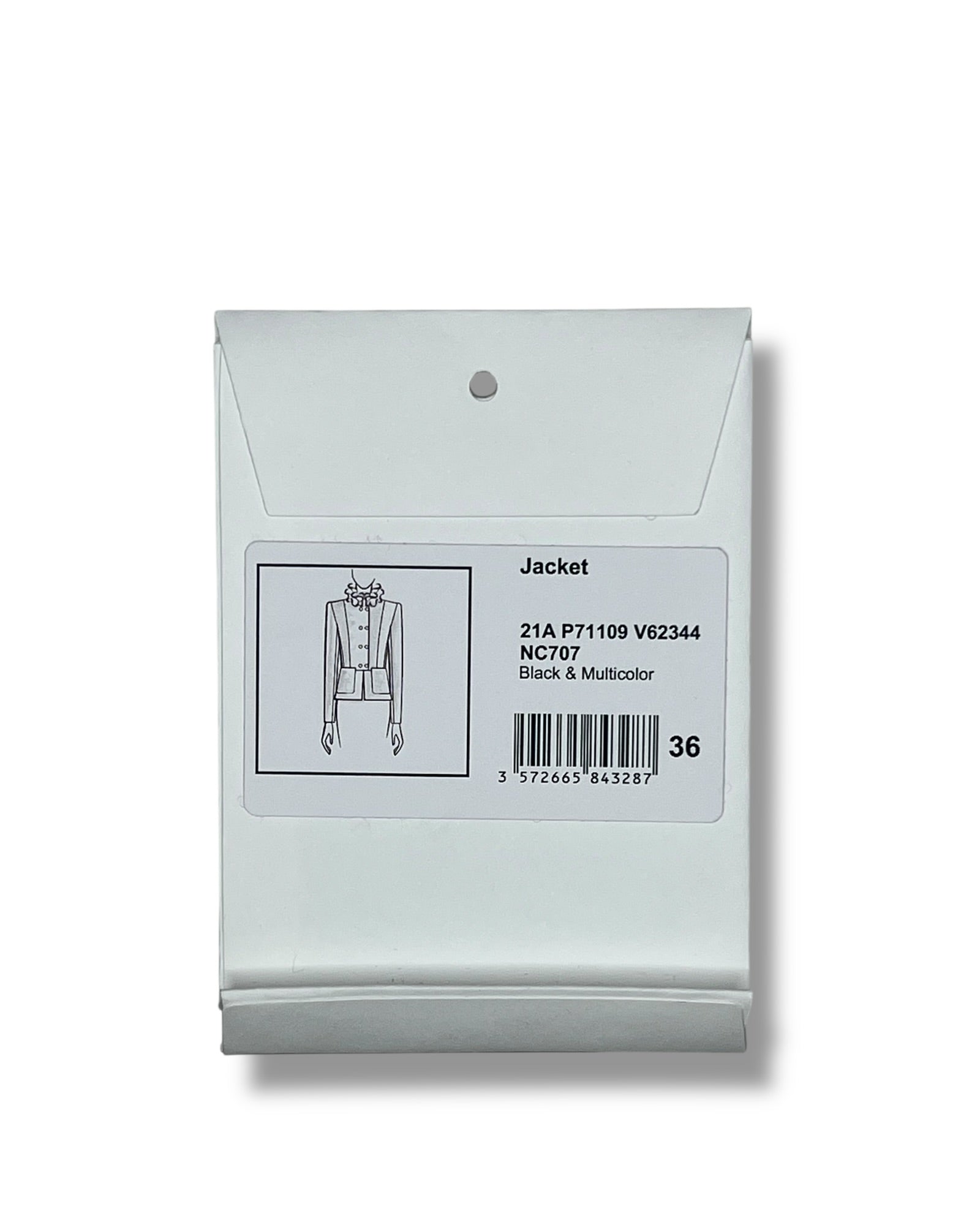 Chanel Tweed Jacket – Navy with Multicolour Sequin Detailing - The Luxury Savvy