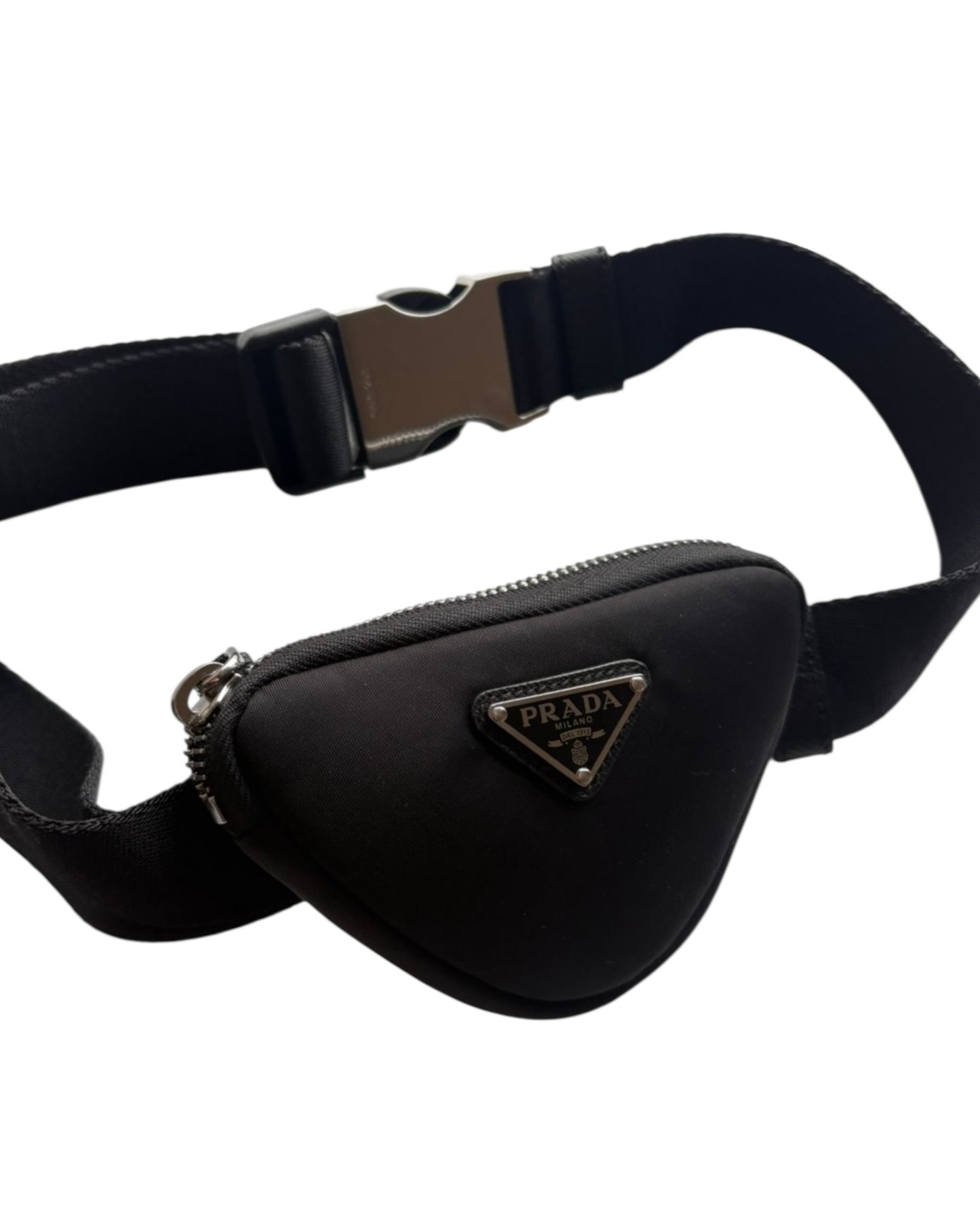 Prada Nylon Belt Bag – Black - The Luxury Savvy