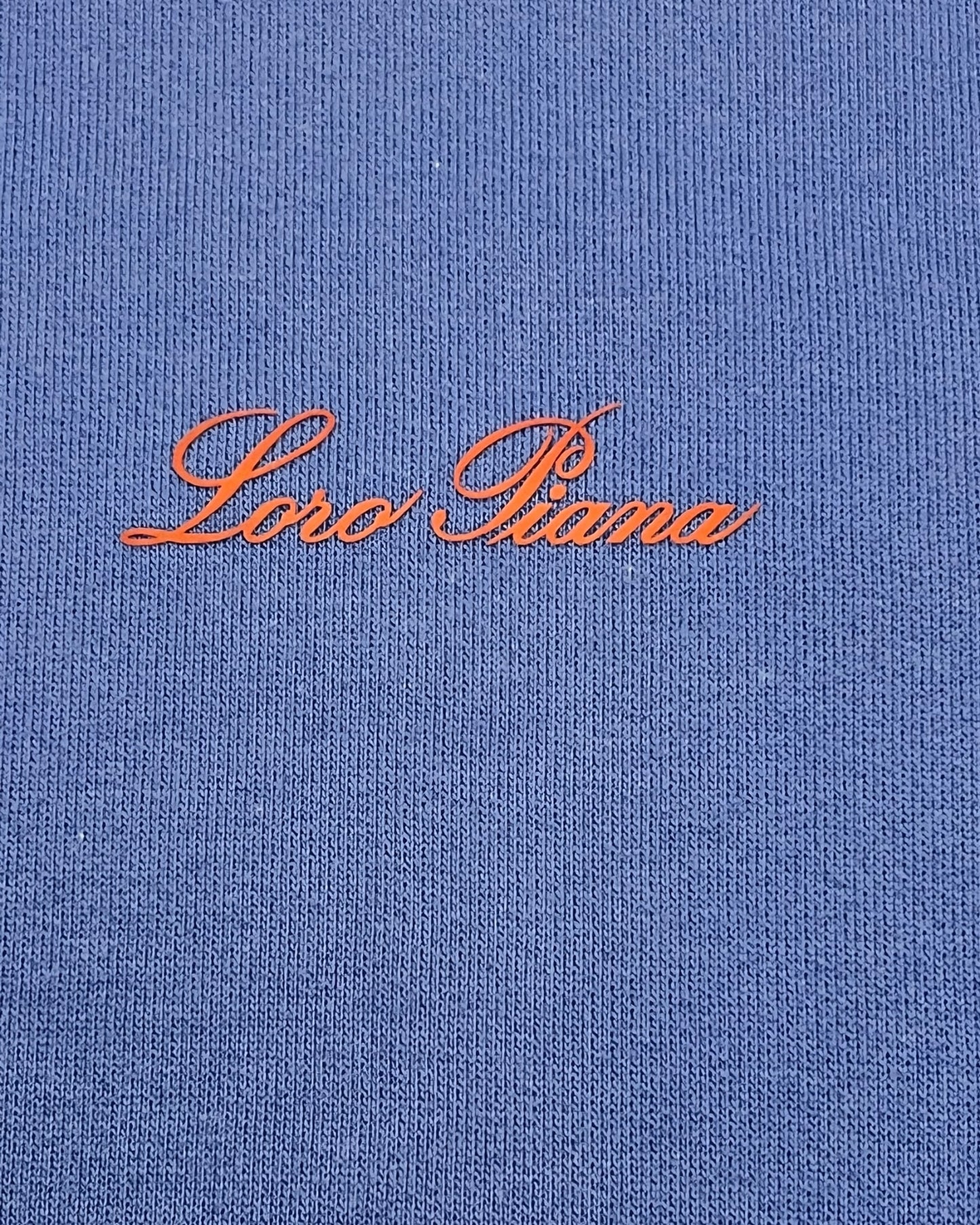 Loro Piana Royal Blue Cotton Sweatshirt – Size M - The Luxury Savvy