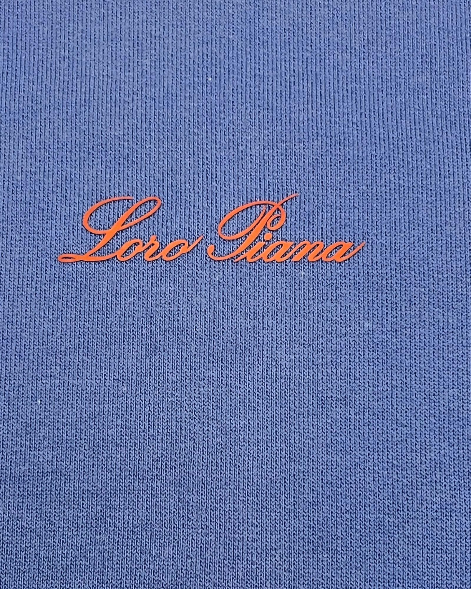 Loro Piana Royal Blue Cotton Sweatshirt – Size M - The Luxury Savvy