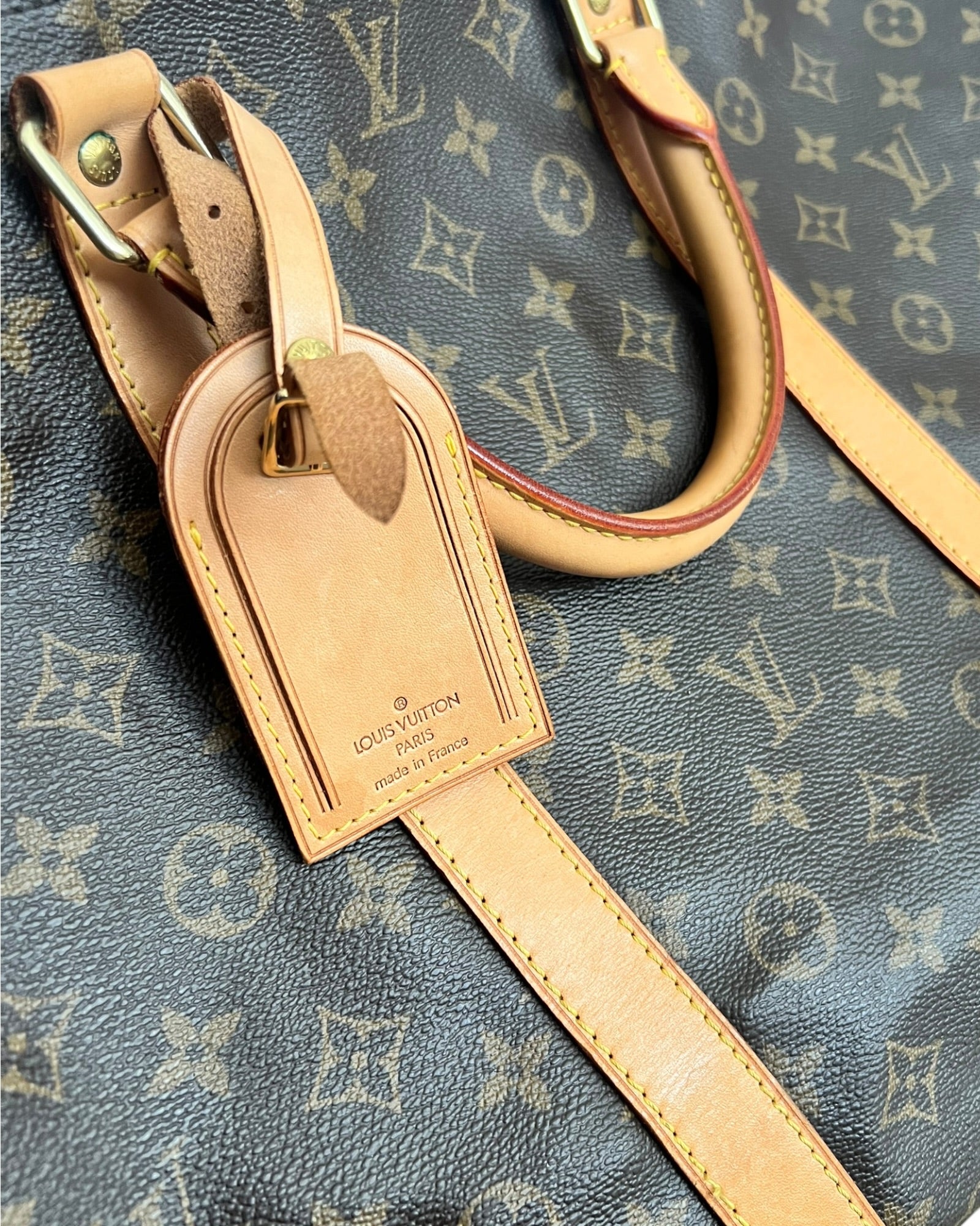Louis Vuitton Keepall 60 Monogram Canvas Travel Bag - The Luxury Savvy