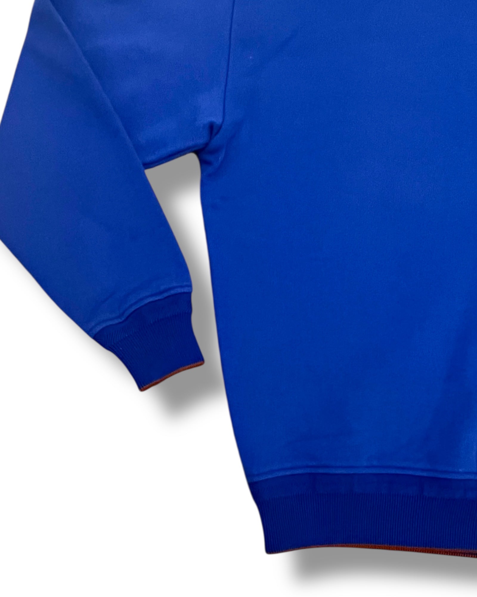Loro Piana Royal Blue Cotton Sweatshirt – Size M - The Luxury Savvy