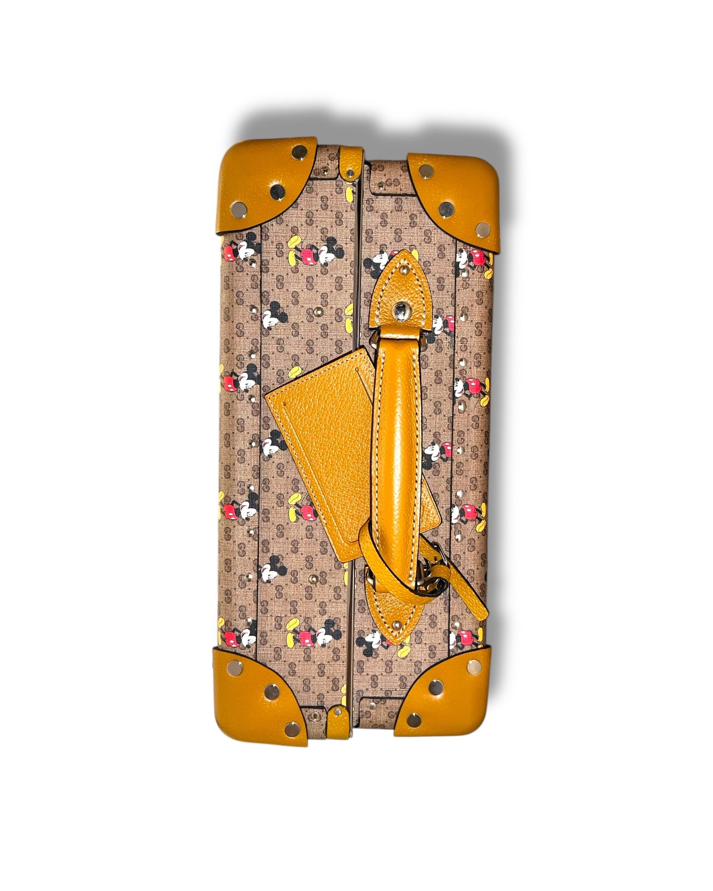 Gucci x Disney Mickey Mouse GG Supreme Suitcase