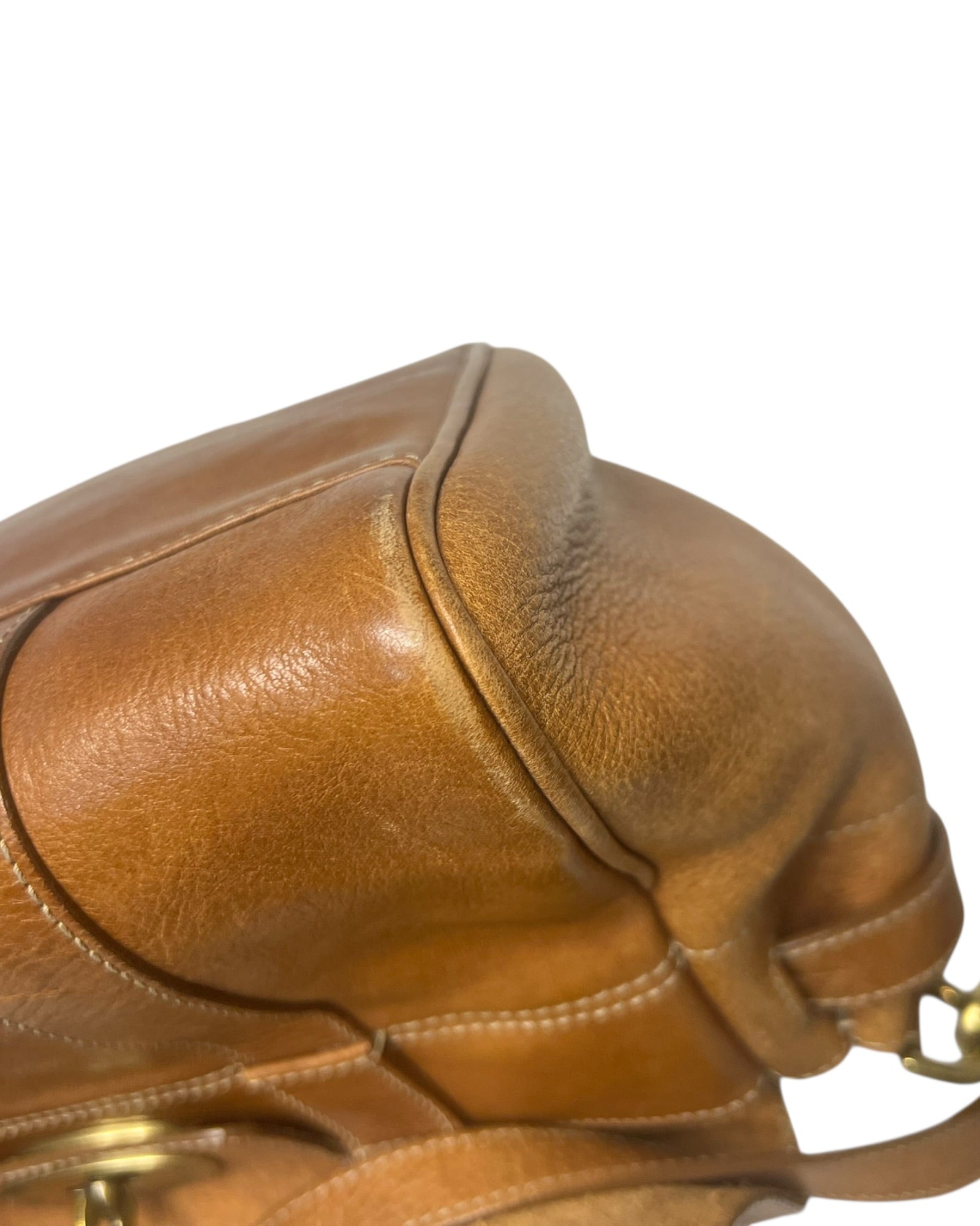 Mulberry Bayswater Natural Vegetable Tanned Leather Satchel in Oak - The Luxury Savvy