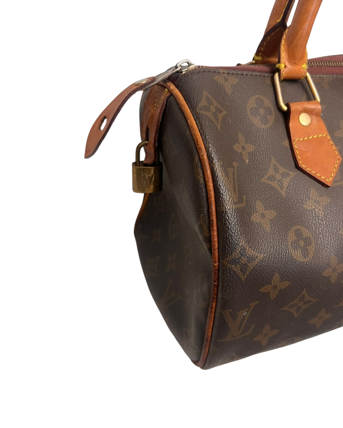 Vintage Louis Vuitton Speedy 30 Monogram Canvas Handbag