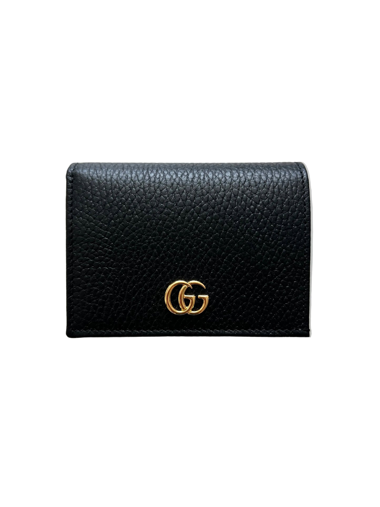 Gucci Marmont Wallet – Black Leather