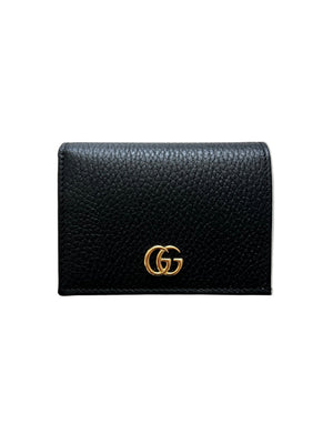 Gucci Marmont Wallet – Black Leather