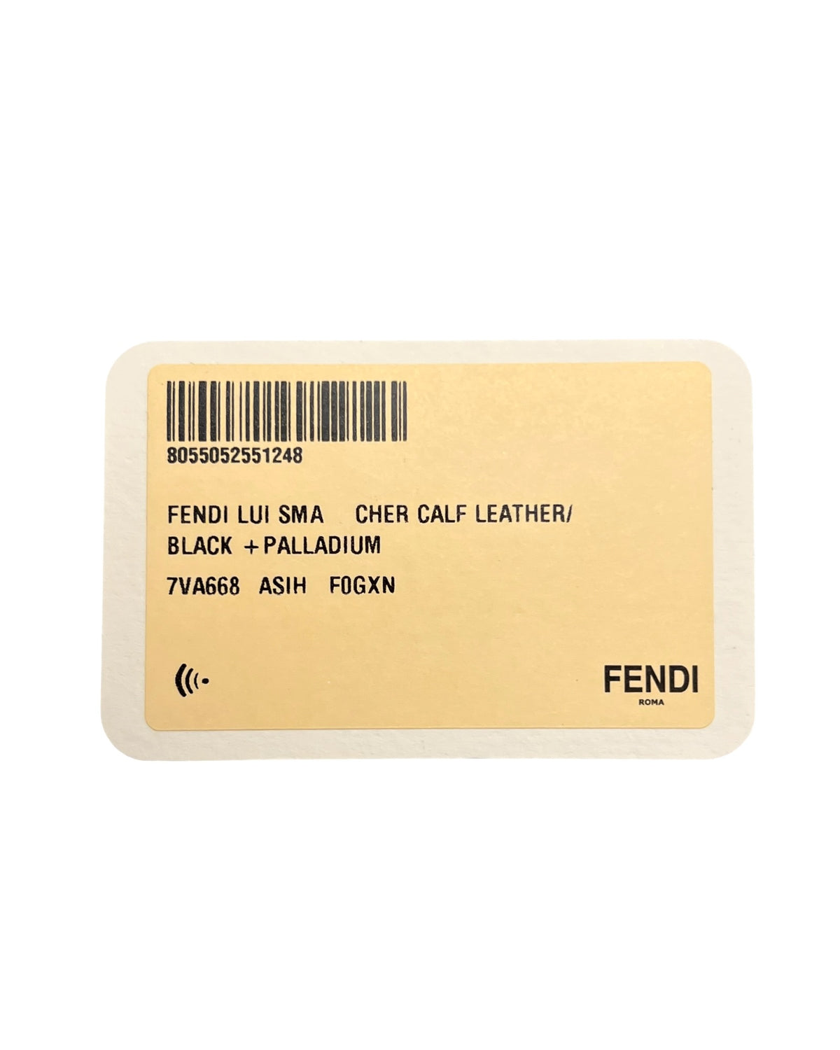 Fendi Black Leather Crossbody Bag