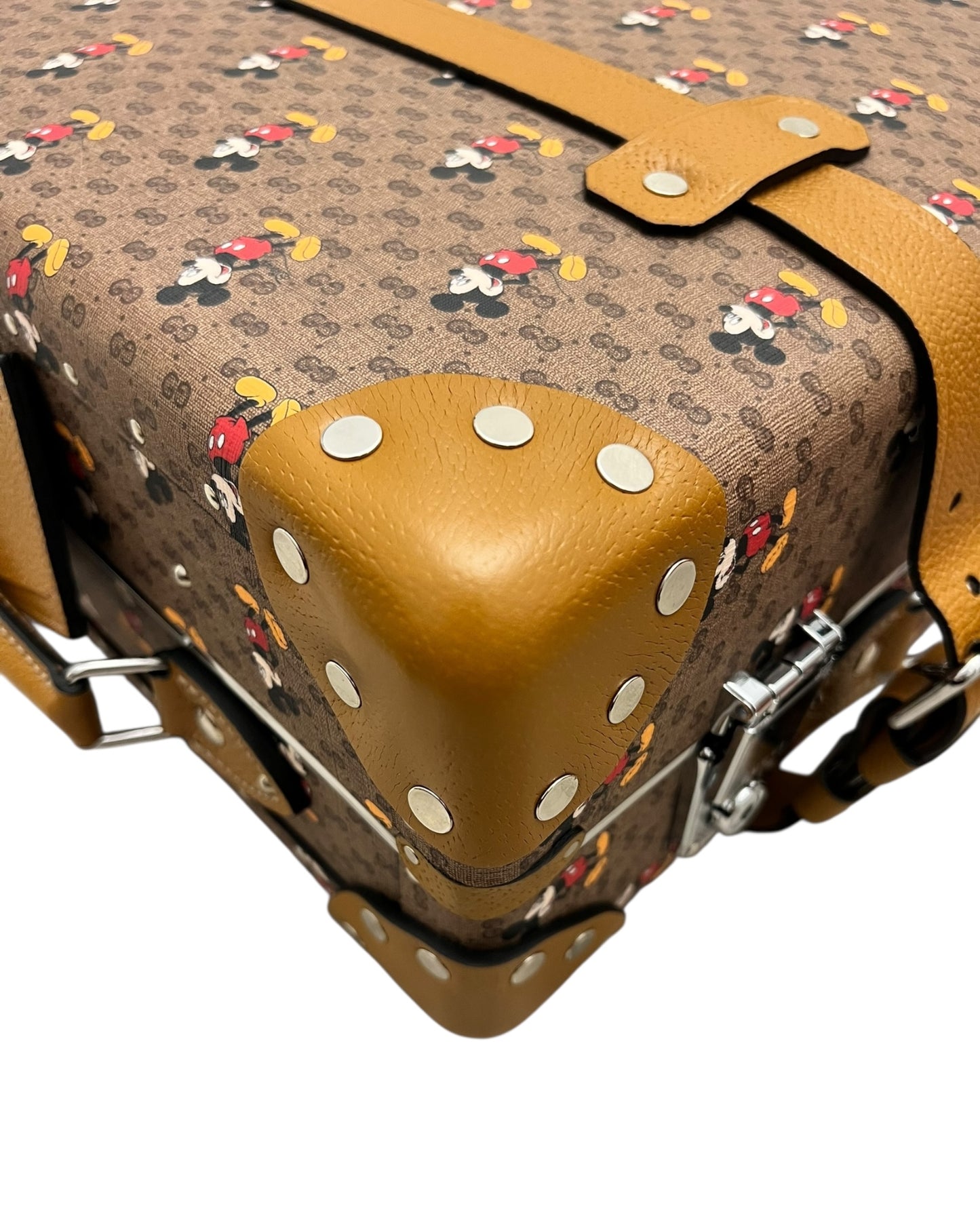 Gucci x Disney Mickey Mouse GG Supreme Suitcase