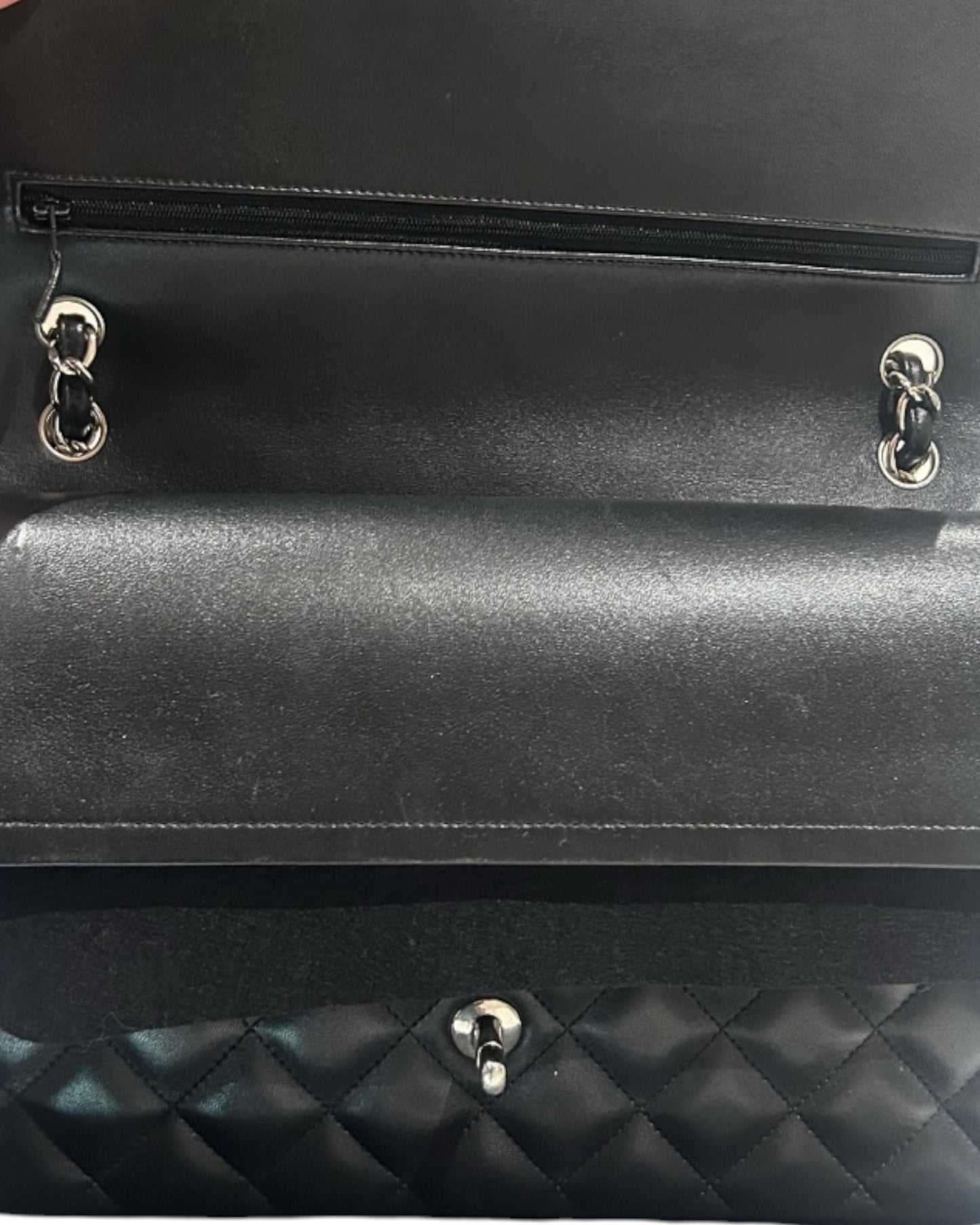Chanel Jumbo Classic Flap Bag – Lambskin, Silver Hardware - The Luxury Savvy