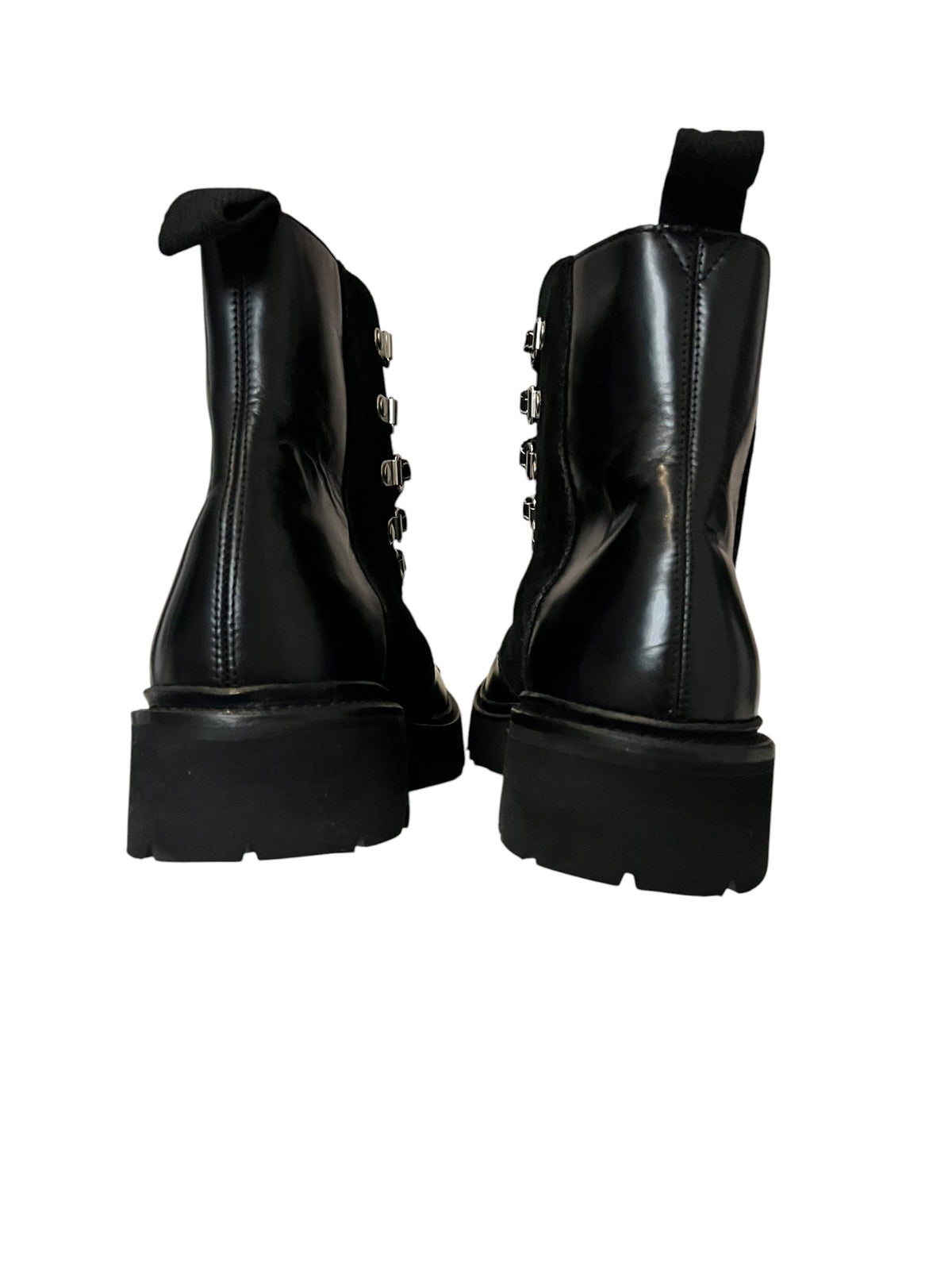 Grenson Nanette Black Leather & Suede