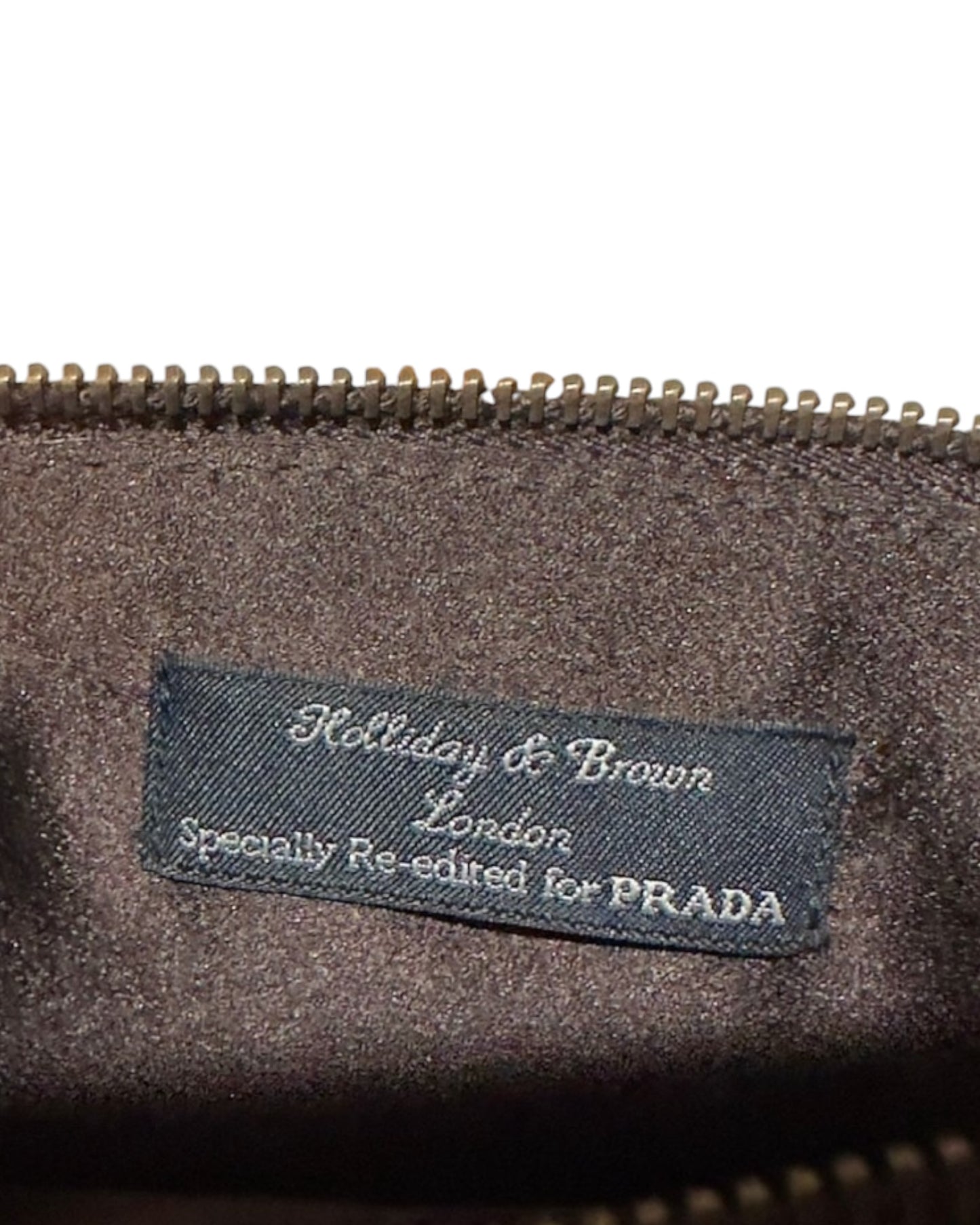 Prada Jacquard Knit Pouch – Geometric Print - The Luxury Savvy