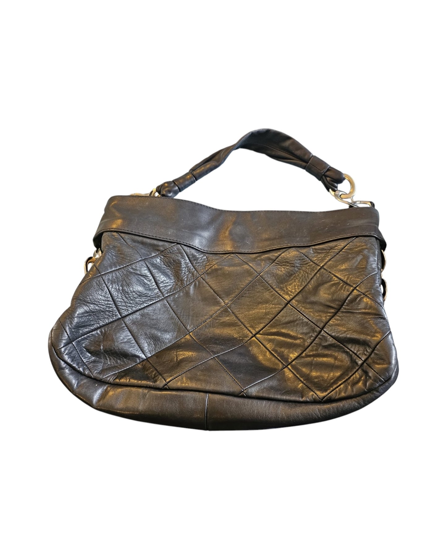 Chanel Lambskin Leather Hobo Bag – Black | Silver-Tone Hardware