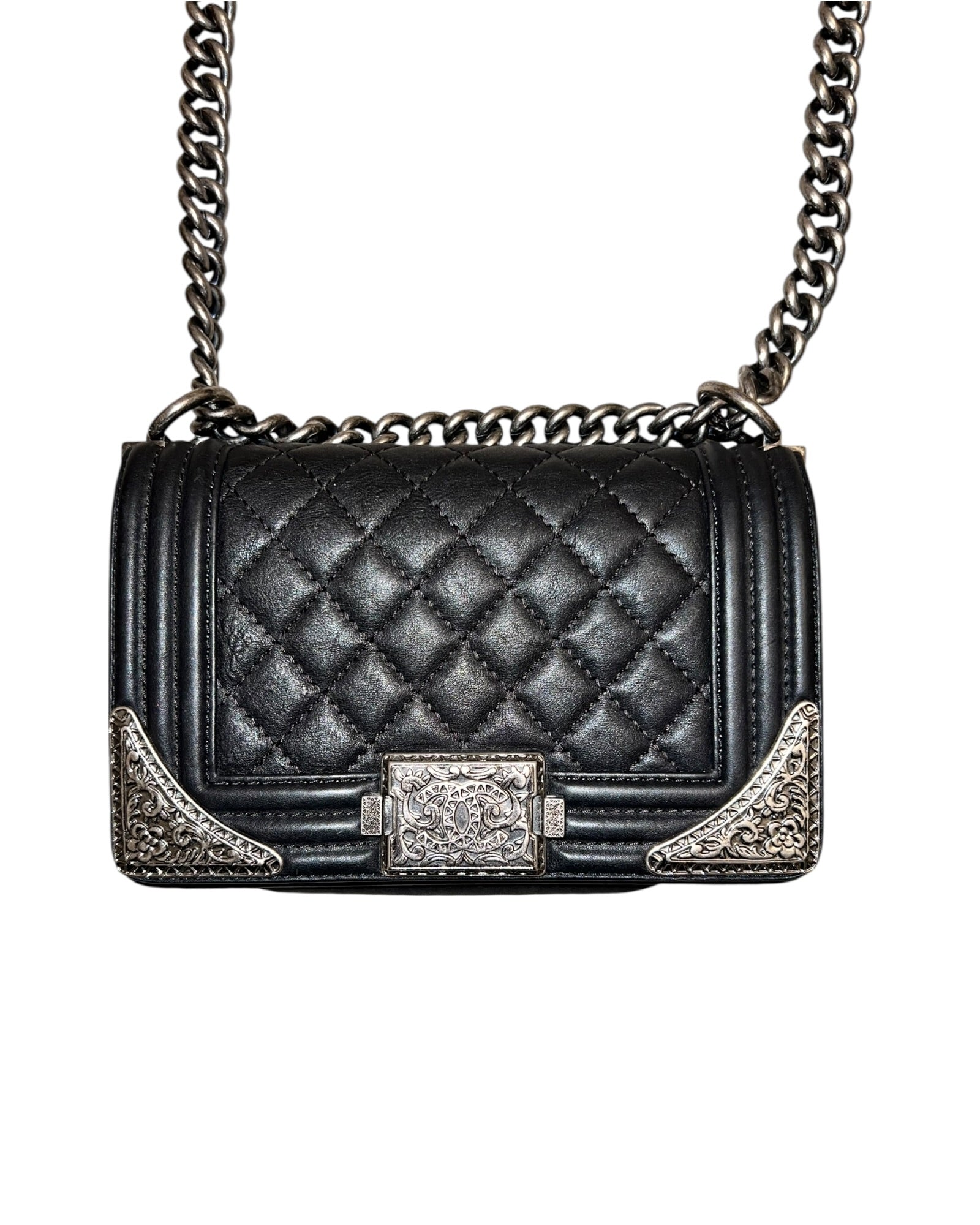 Chanel Small Paris Dallas Boy Flap Bag | Black - The Luxury Savvy