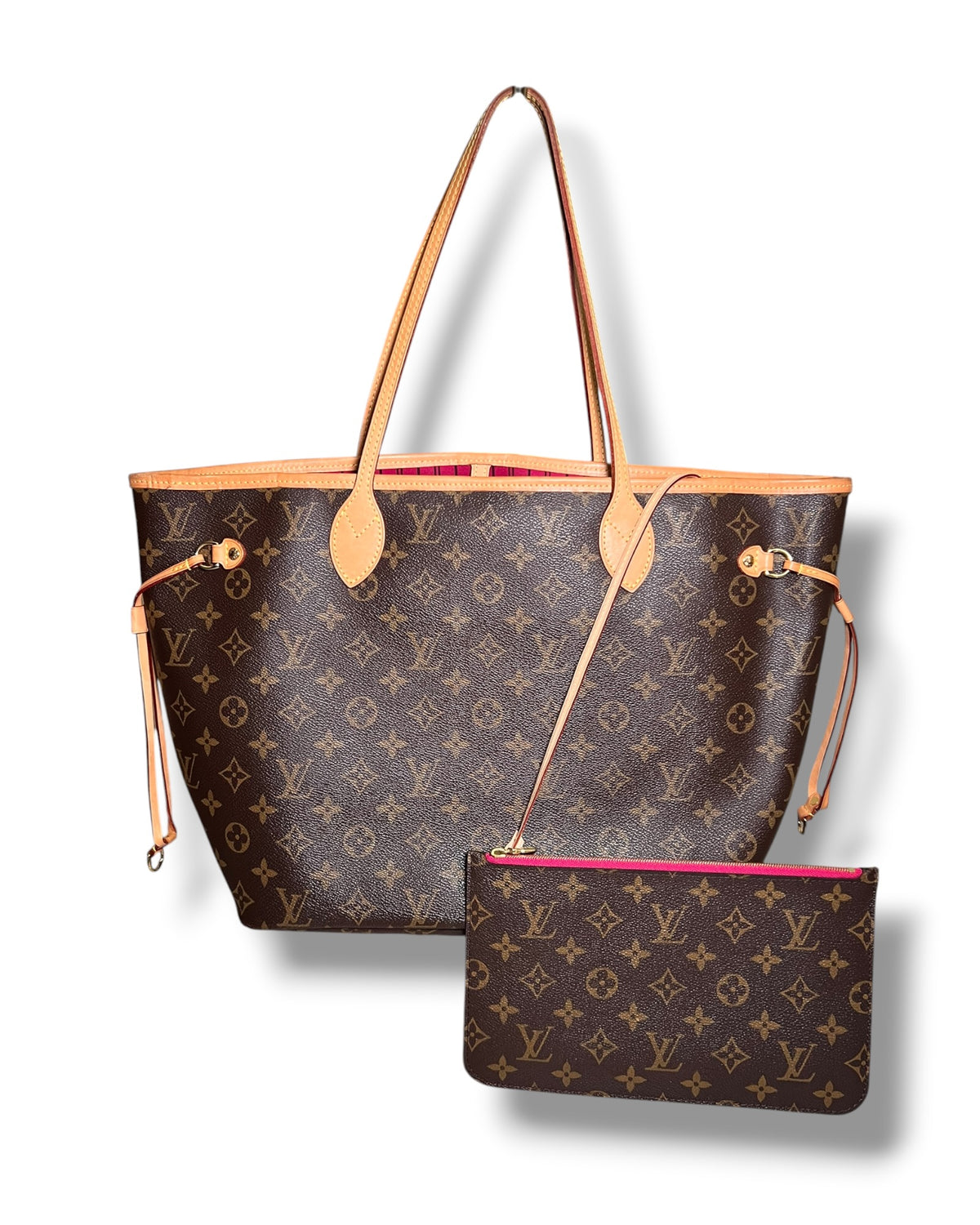 Louis Vuitton Neverfull MM Monogram Canvas Tote Bag