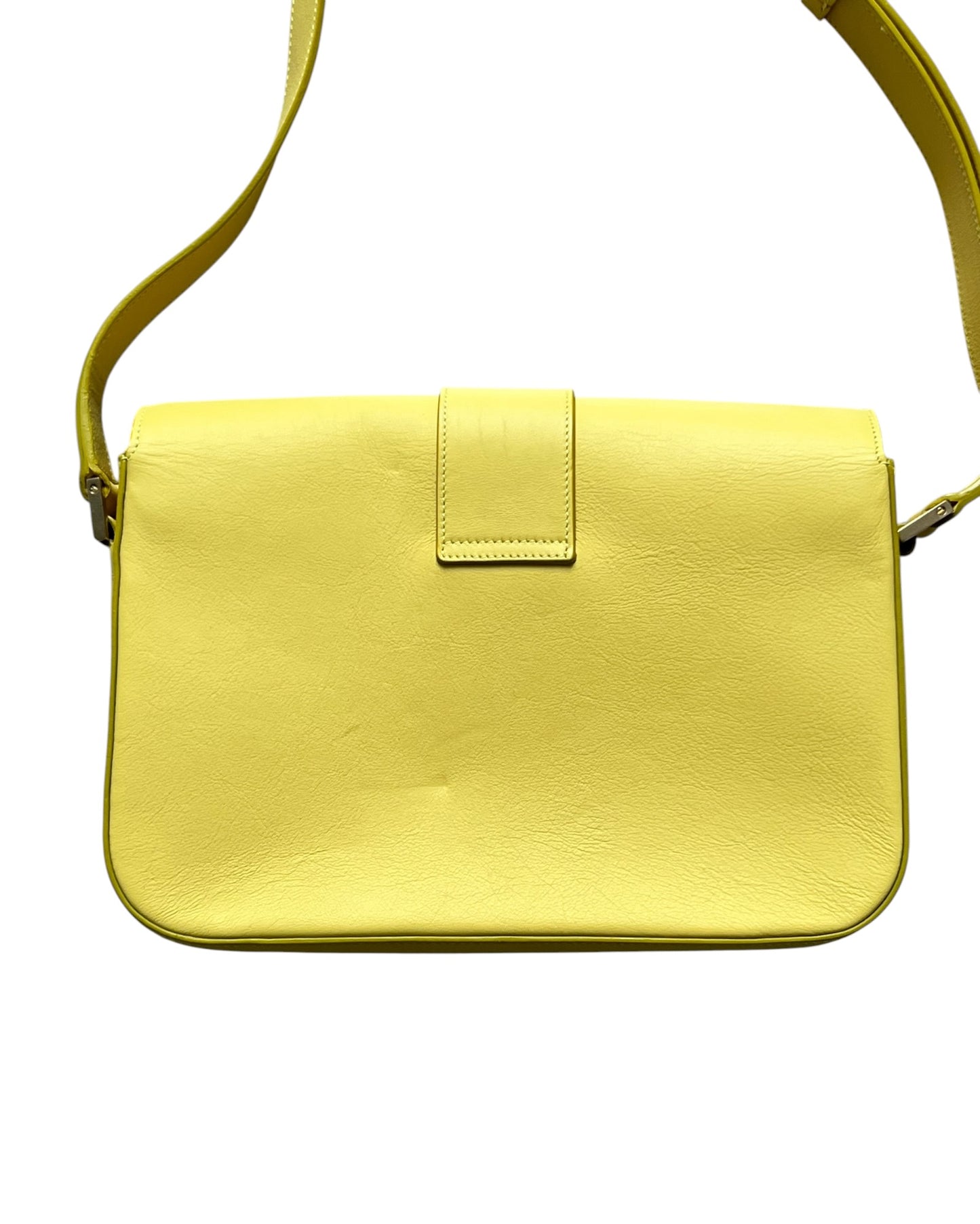 Saint Laurent Crossbody Bag - Yellow - Gold Hardware