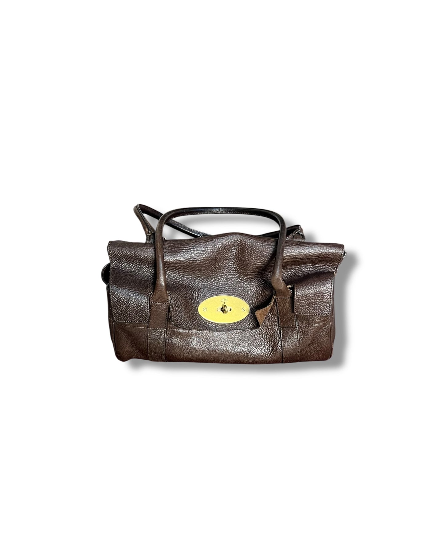 Pre-Loved Mulberry Bayswater - East West - Brown Leather Bag - The Luxury Savvy