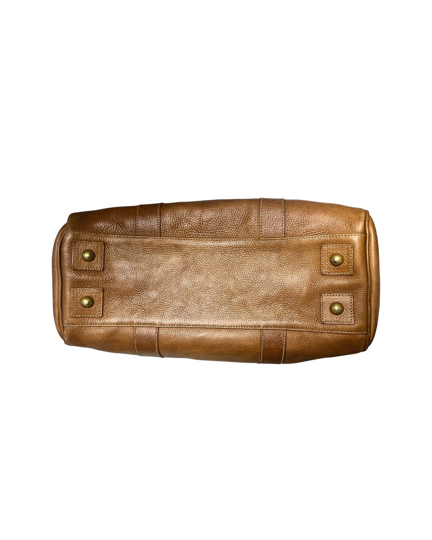 Mulberry Bayswater Small Classic Grain Leather Bag in Oak - The Luxury Savvy