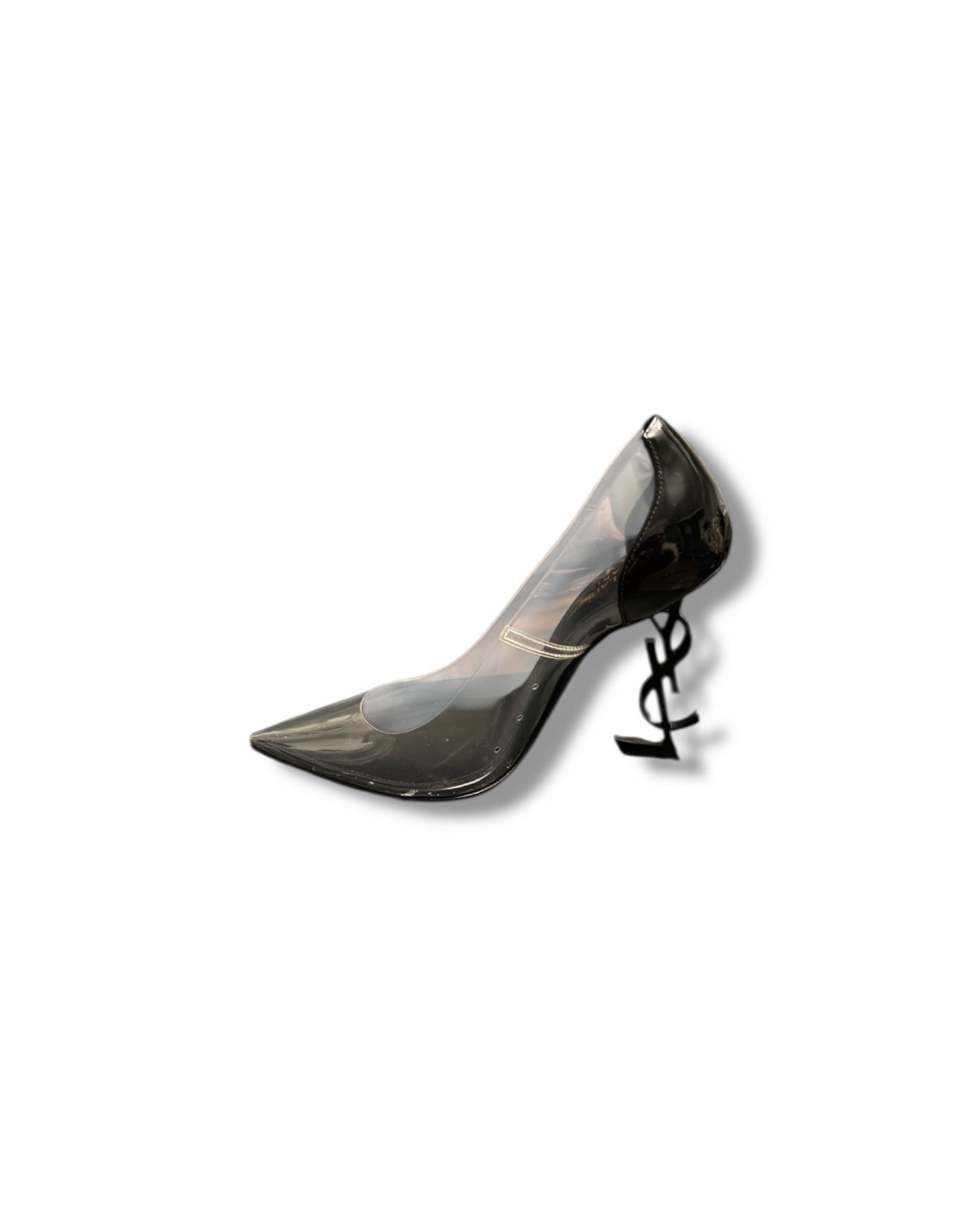 Saint Laurent Opyum 110 Transparent Pumps - Size 38 - Pre-Owned - The Luxury Savvy