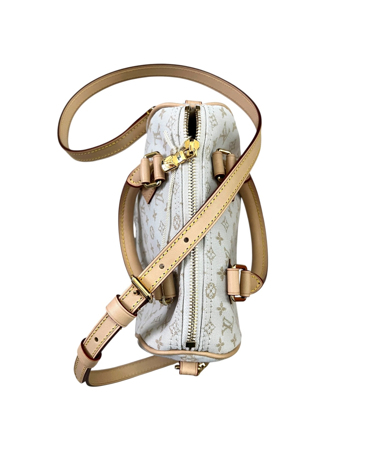 Louis Vuitton Speedy Bandoulière 20 – Mastic Cream Monogram - The Luxury Savvy