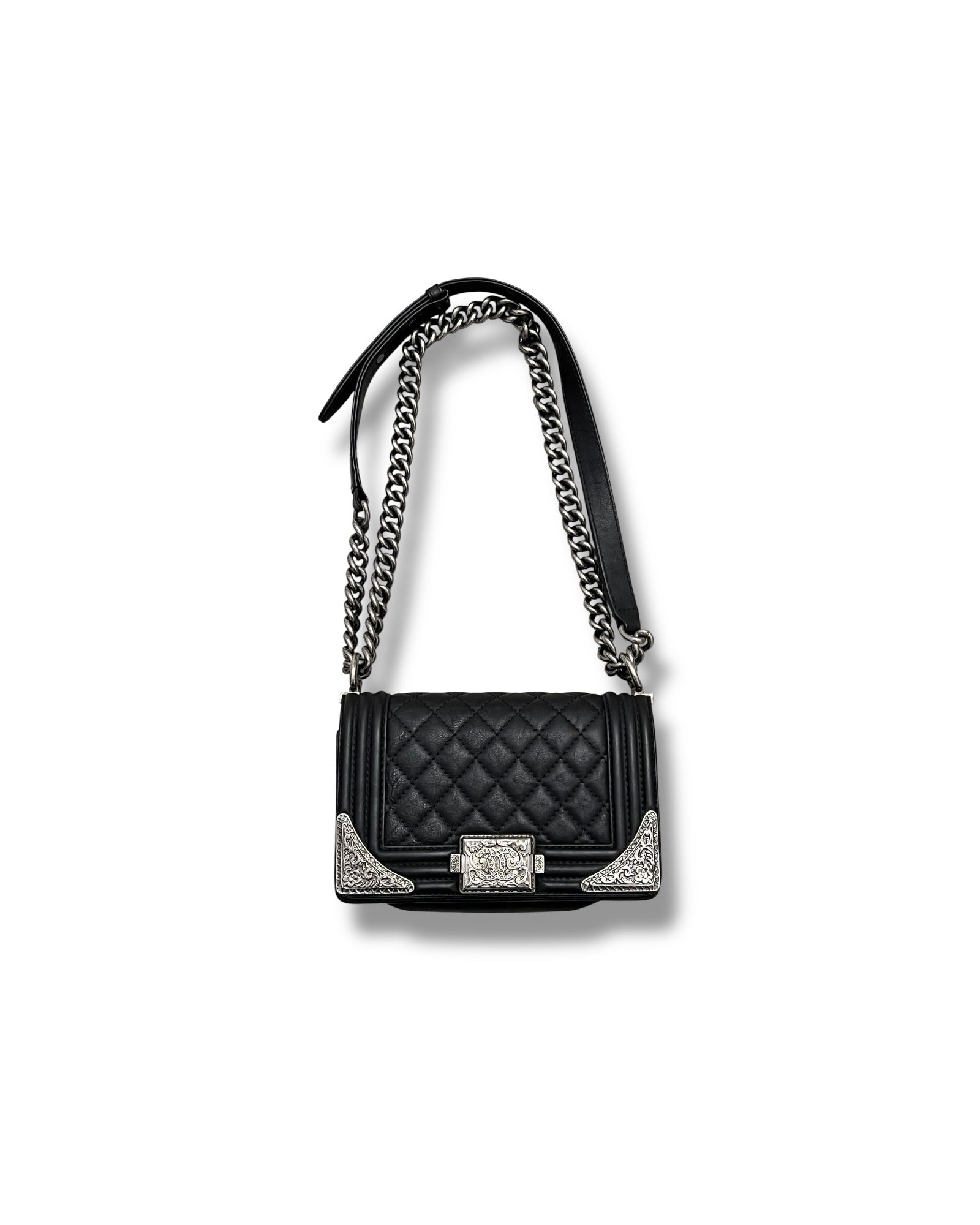 Chanel Small Paris Dallas Boy Flap Bag | Black - The Luxury Savvy