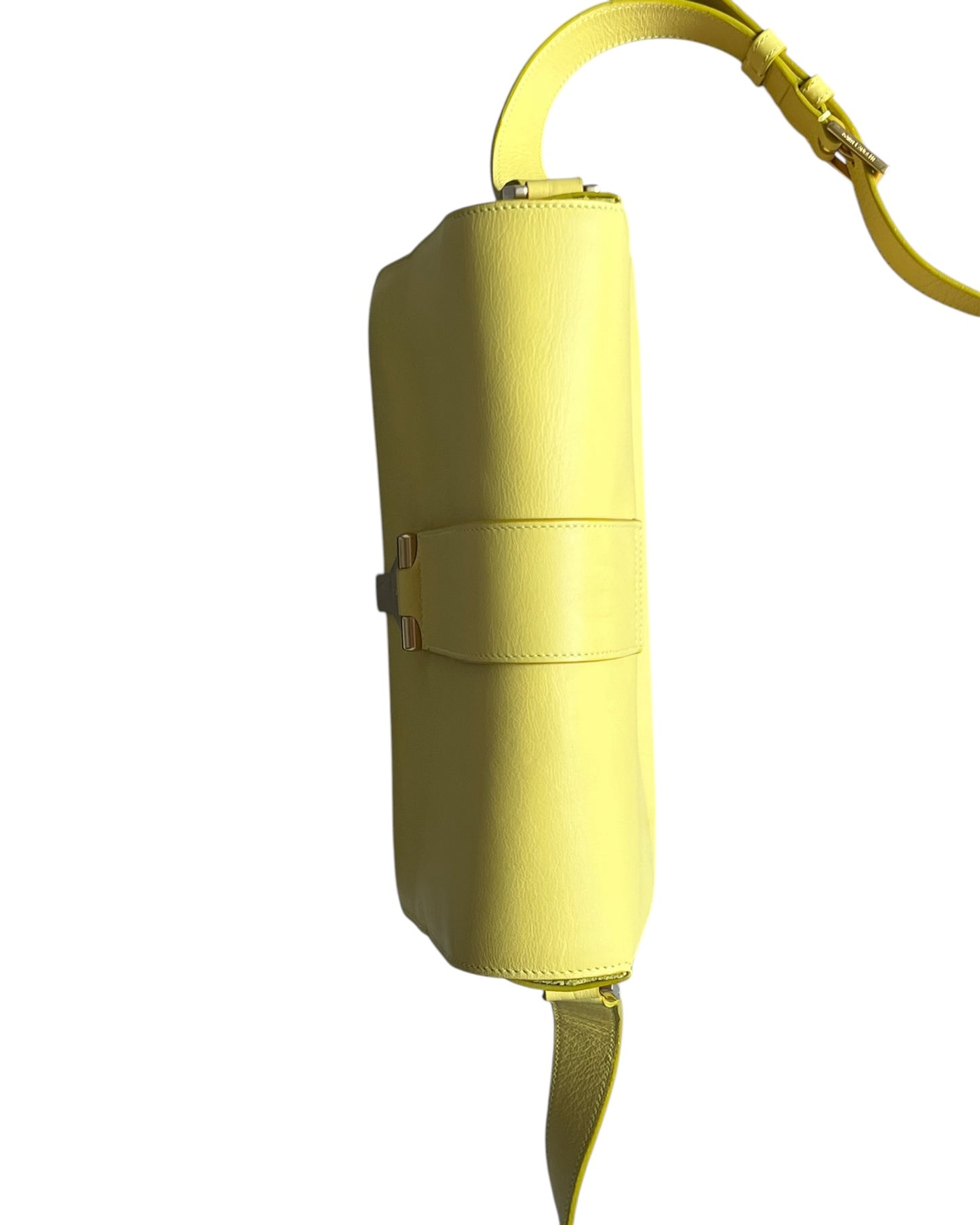Saint Laurent Crossbody Bag - Yellow - Gold Hardware