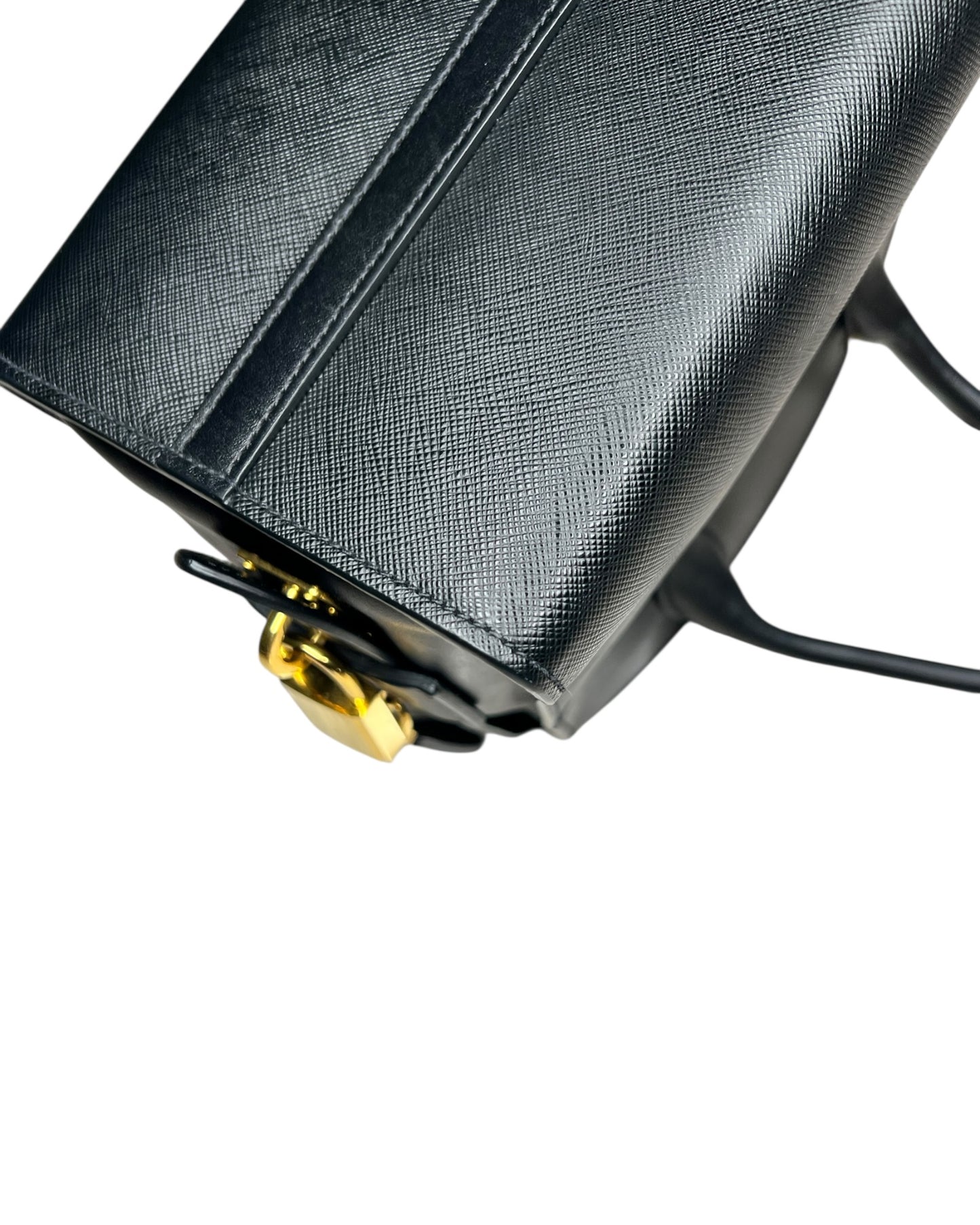 Prada Saffiano City Tote Bag – Black (Nero) - The Luxury Savvy