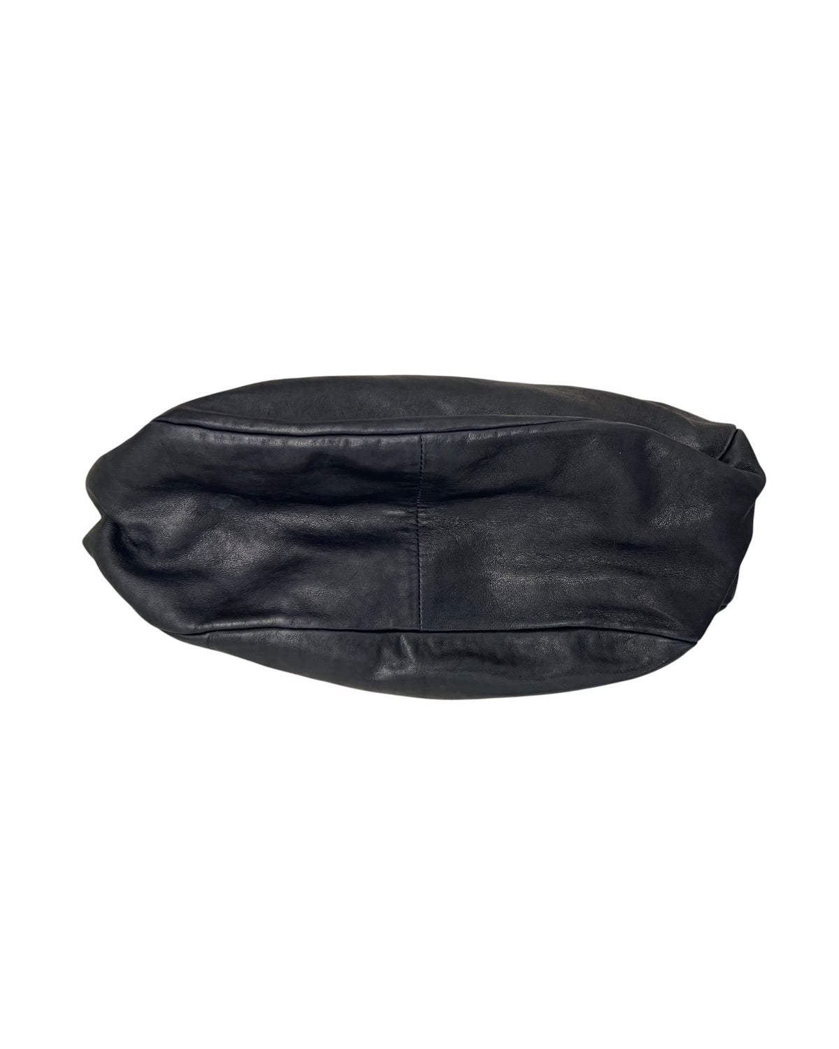 Jimmy Choo Navy Leather Hobo Shoulder Bag