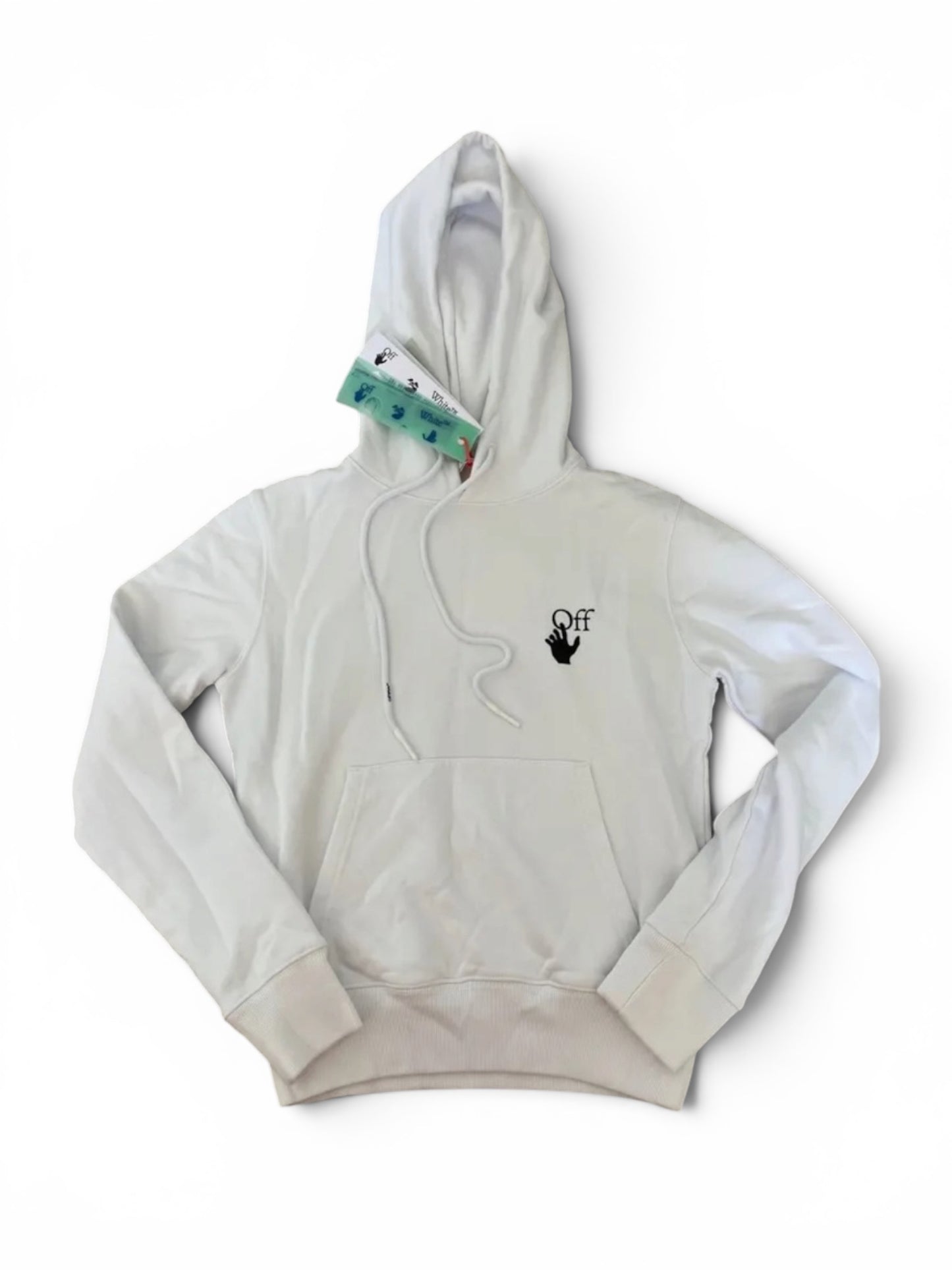 Off-White Degrade Arrow Slim Hoodie White Multi | Size XXS