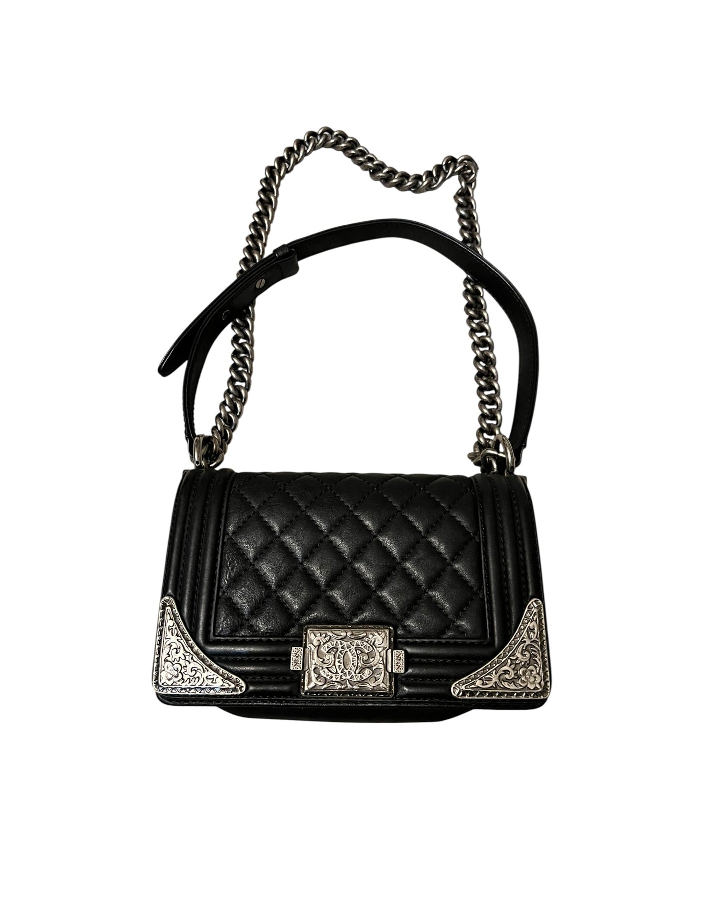 Chanel Small Paris Dallas Boy Flap Bag | Black - The Luxury Savvy