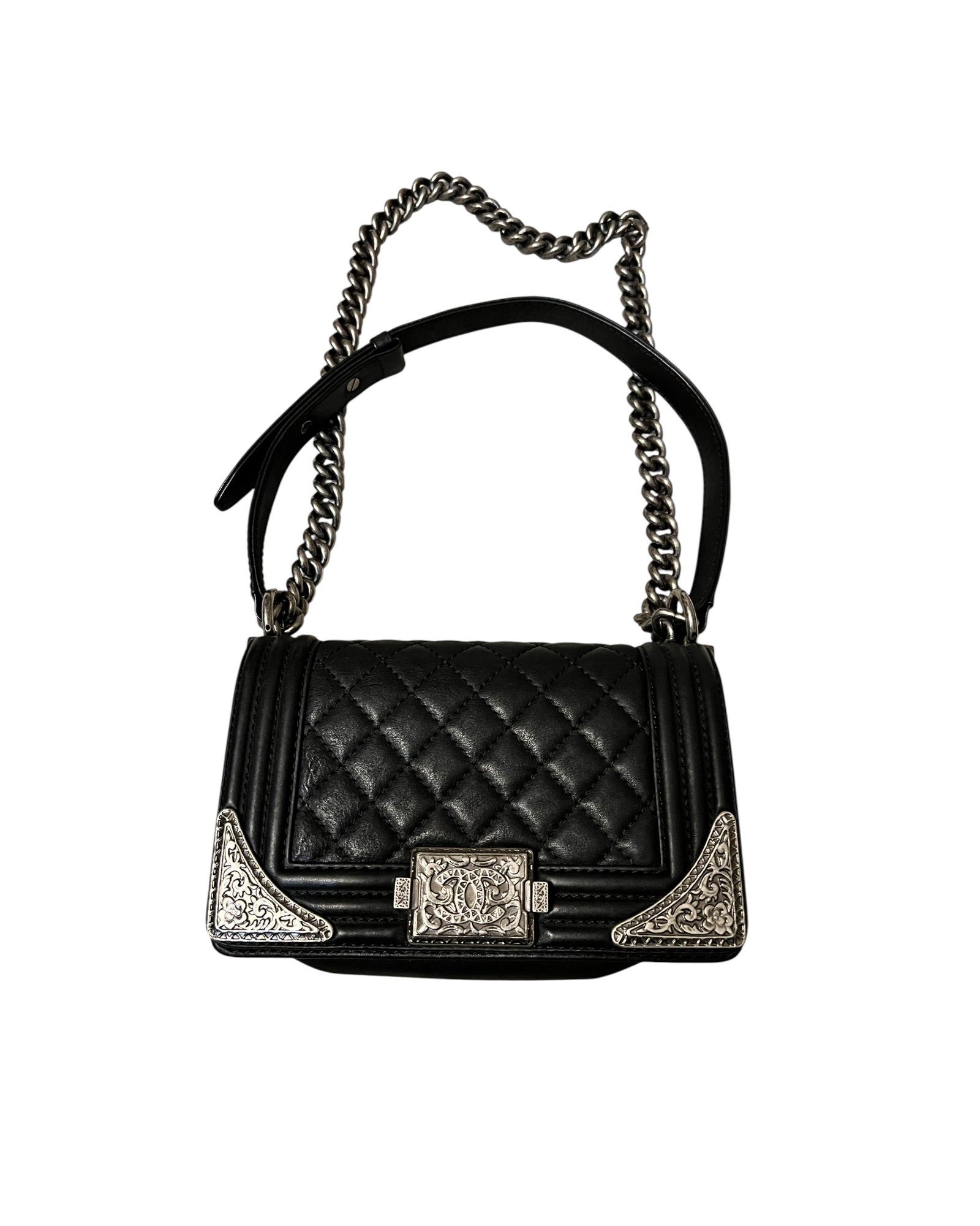 Chanel Small Paris Dallas Boy Flap Bag | Black - The Luxury Savvy