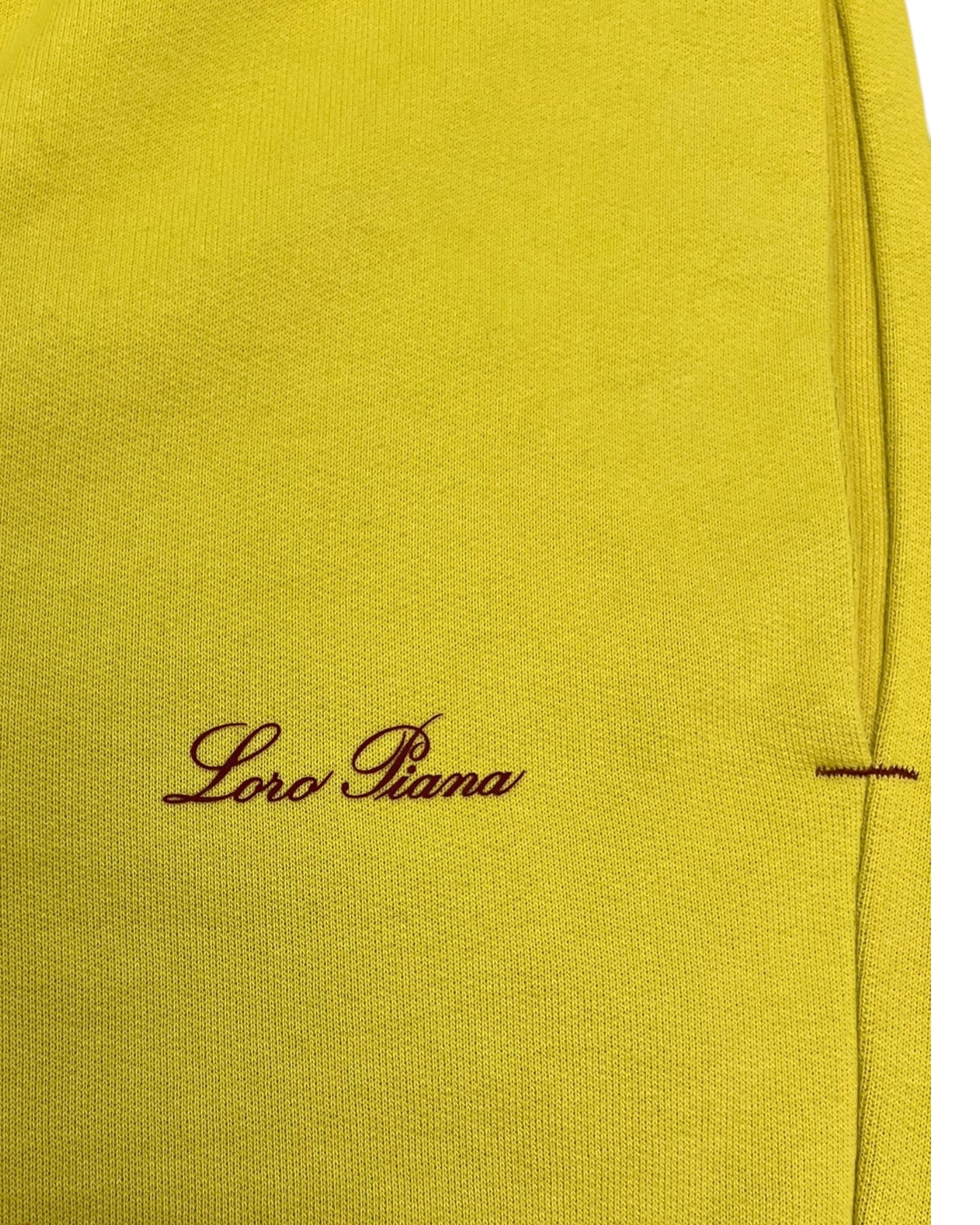 Loro Piana Yellow Cotton Joggers – Size XS - The Luxury Savvy