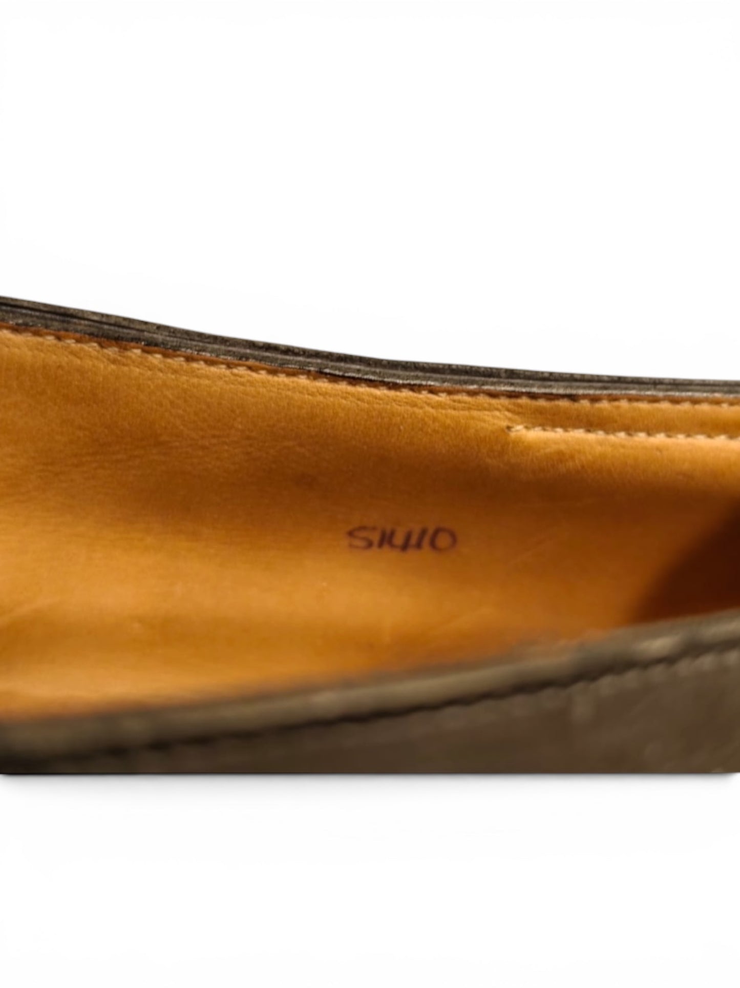 John Lobb Leather Penny Loafers – Dark Brown