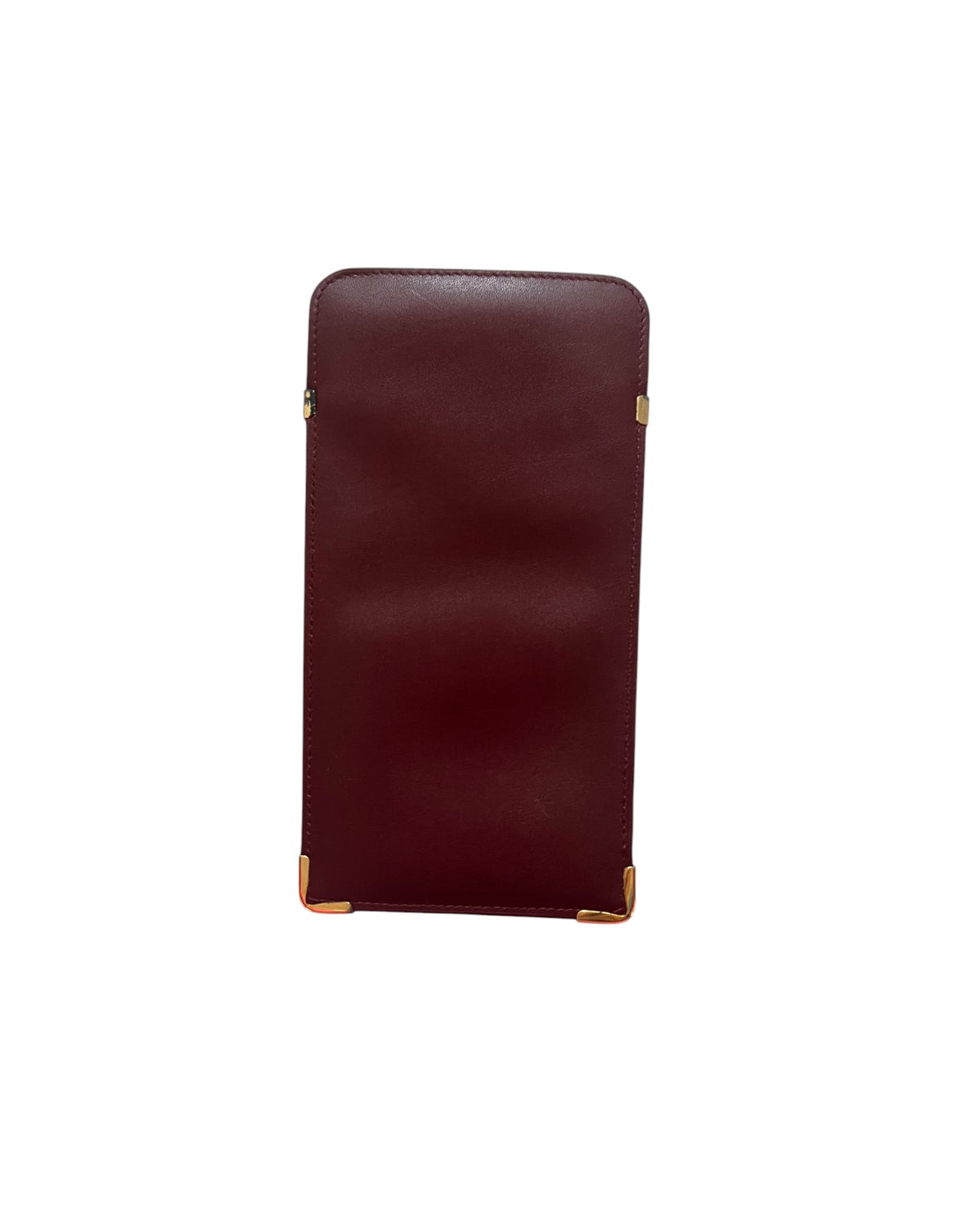 Cartier Vintage Leather Glasses Case Pouch