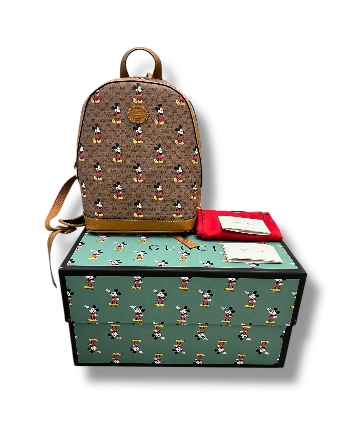 Gucci x Disney Mickey Mouse Backpack – With Box & Dust Bag
