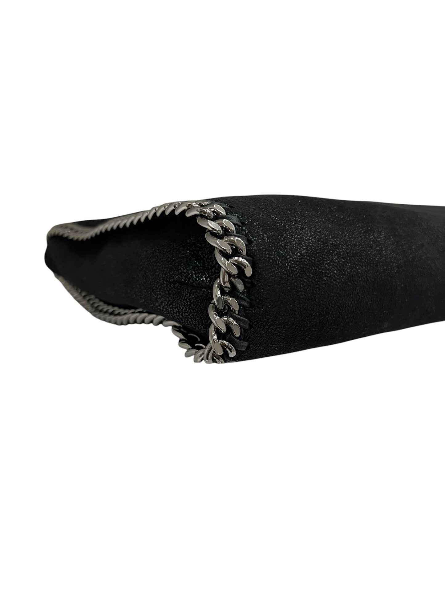 Stella McCartney Falabella Black Shaggy Deer Tote Bag