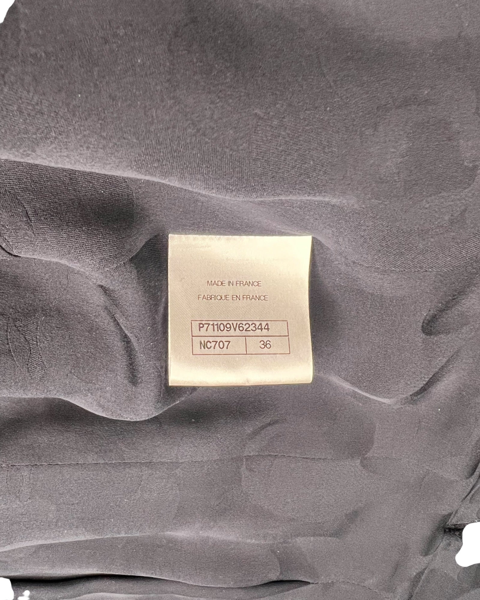 Chanel Tweed Jacket – Navy with Multicolour Sequin Detailing - The Luxury Savvy