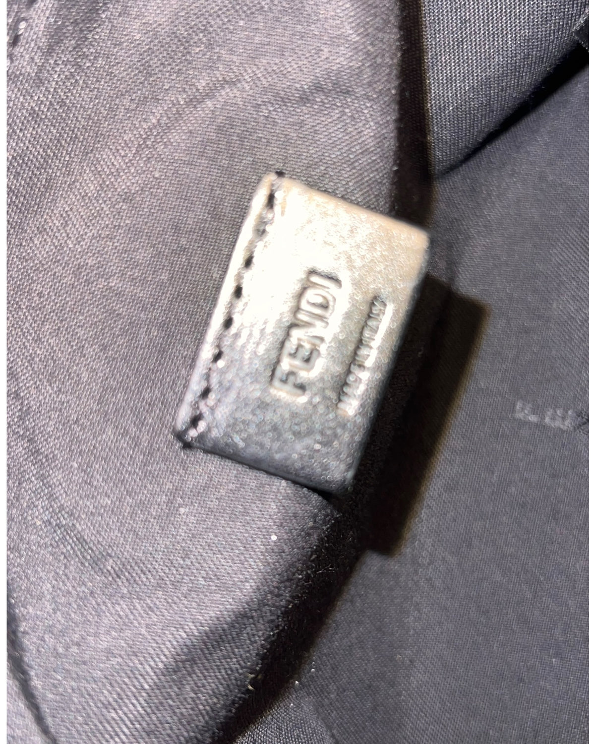 Fendi Black Leather Crossbody Bag