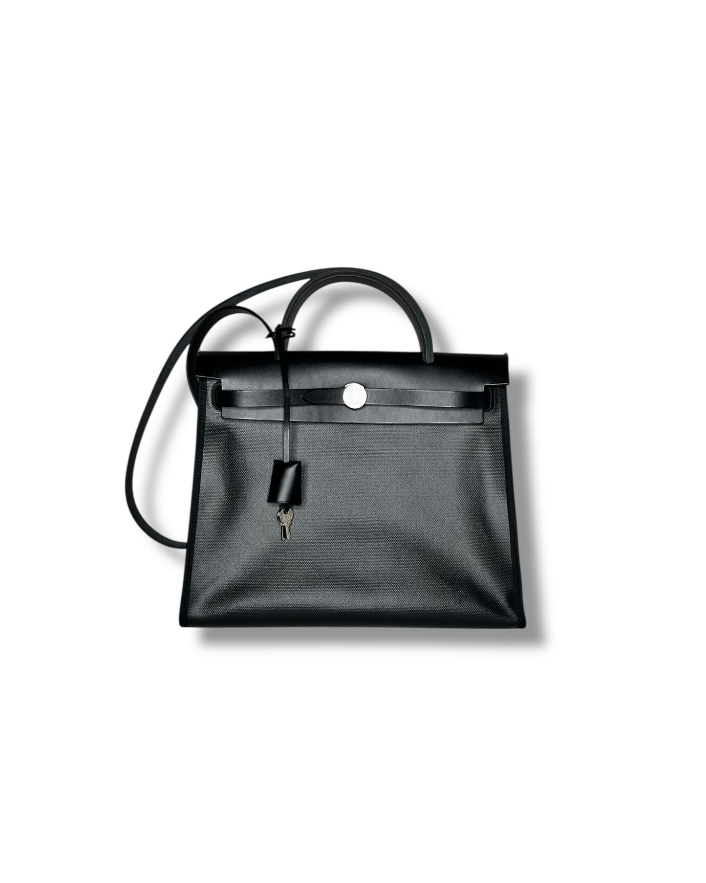 Hermès Herbag Zip 31 – Black Palladium Hardware (Full Set)