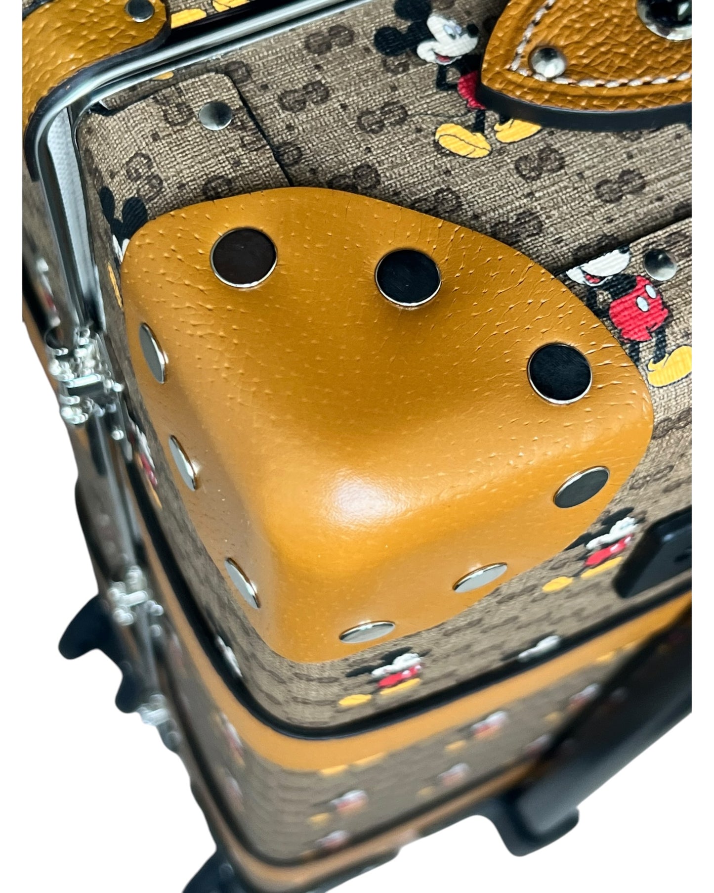 Gucci x Disney Mickey Mouse GG Supreme Suitcase