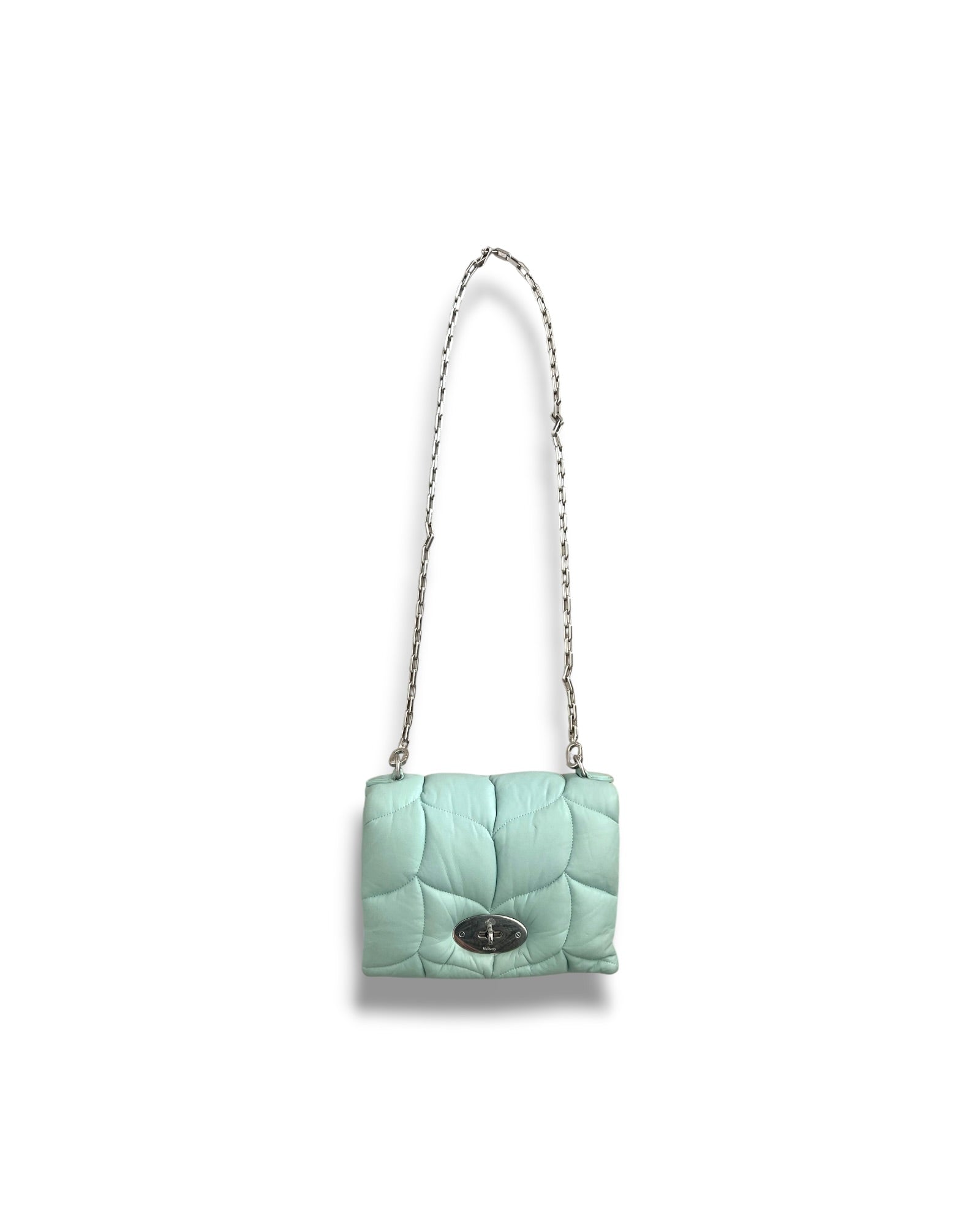Mulberry Softie Bag - Nappa Leather - Light Blue - The Luxury Savvy