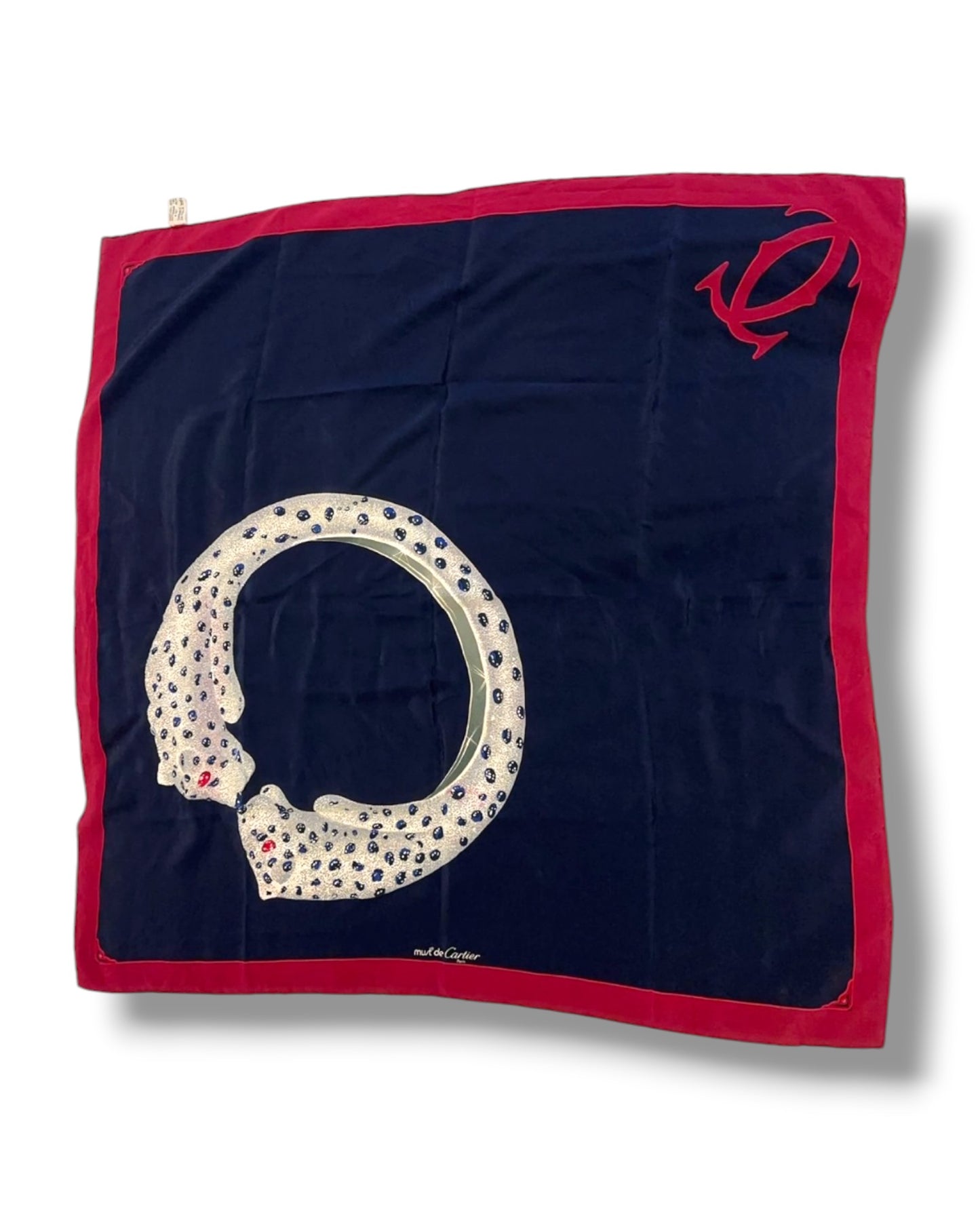 Vintage Cartier Silk Scarf