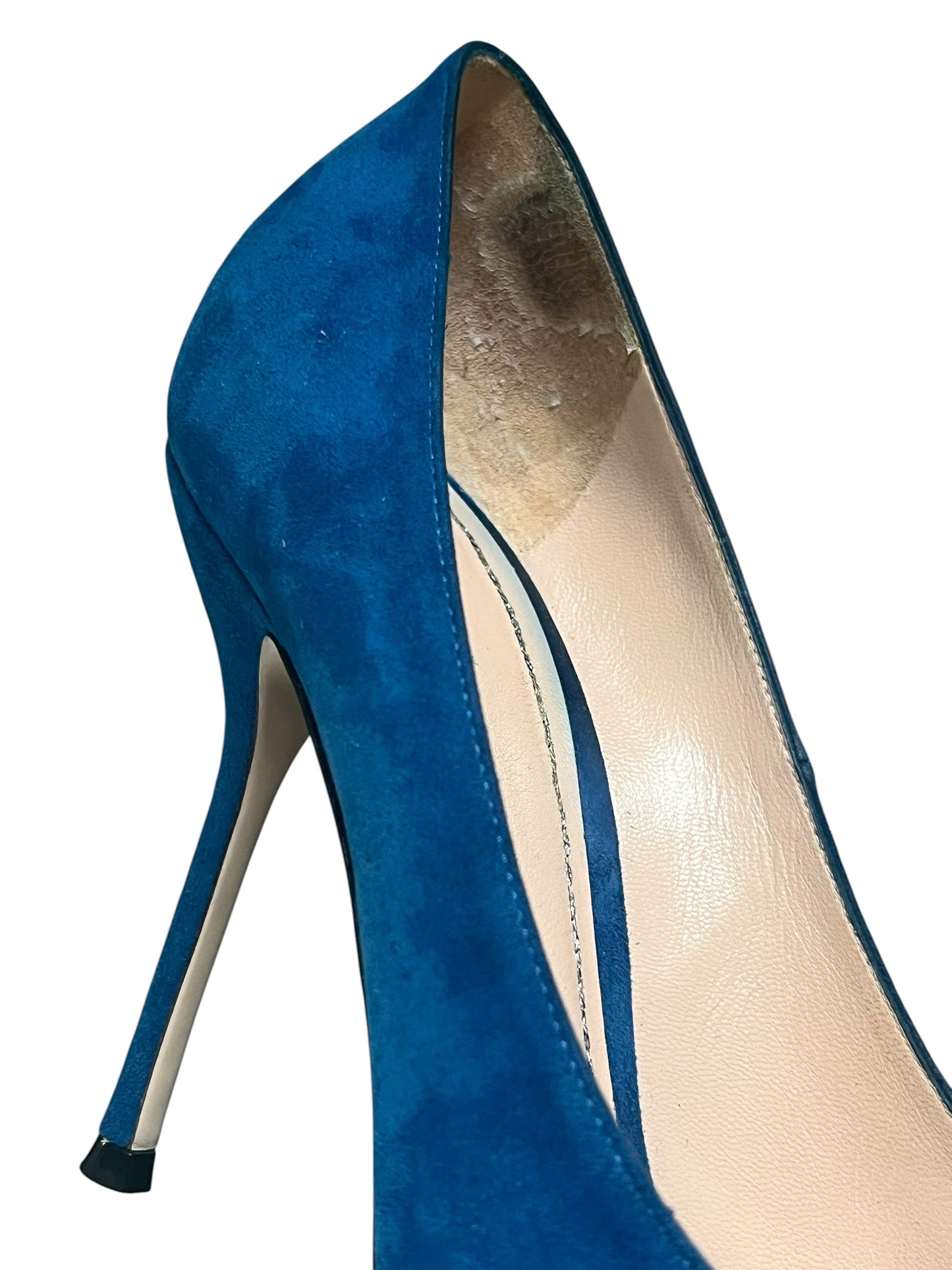 Gucci Dionysus Suede Pumps – Blue | Size 37
