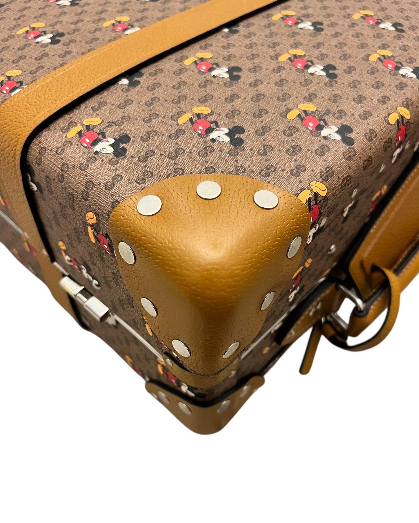 Gucci x Disney Mickey Mouse GG Supreme Suitcase