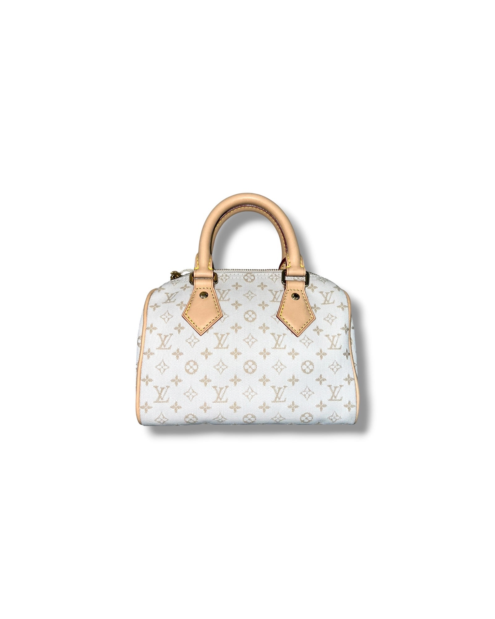 Louis Vuitton Speedy Bandoulière 20 – Mastic Cream Monogram - The Luxury Savvy