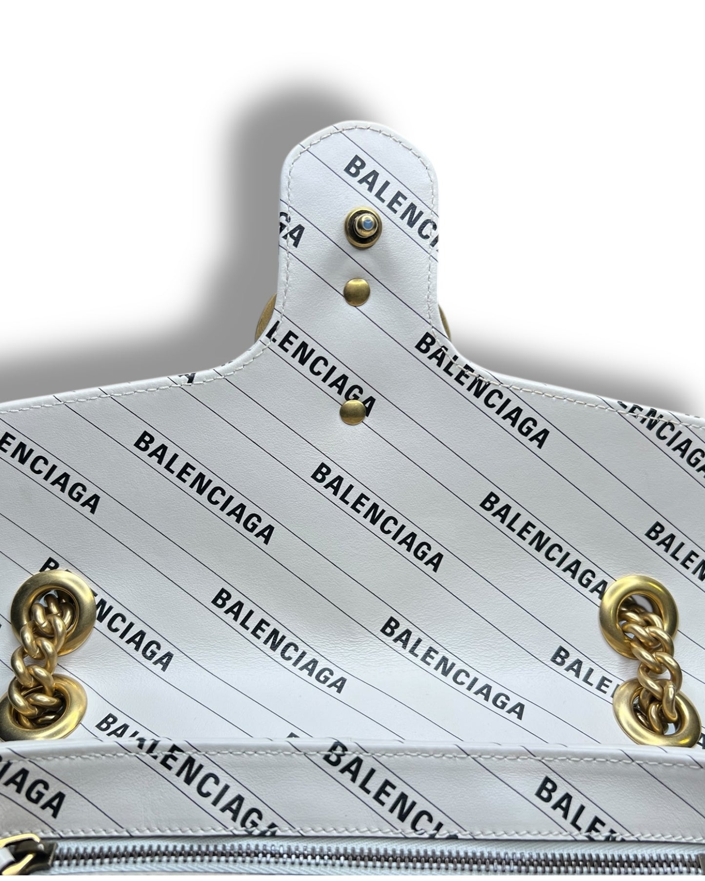 Gucci × Balenciaga “The Hacker Project” GG Marmont Shoulder Bag