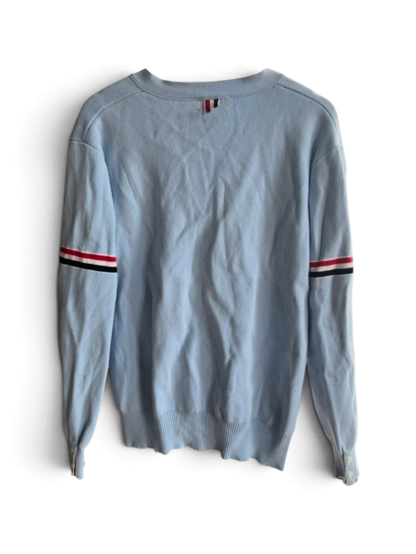 Thom Browne Light Blue Cardigan