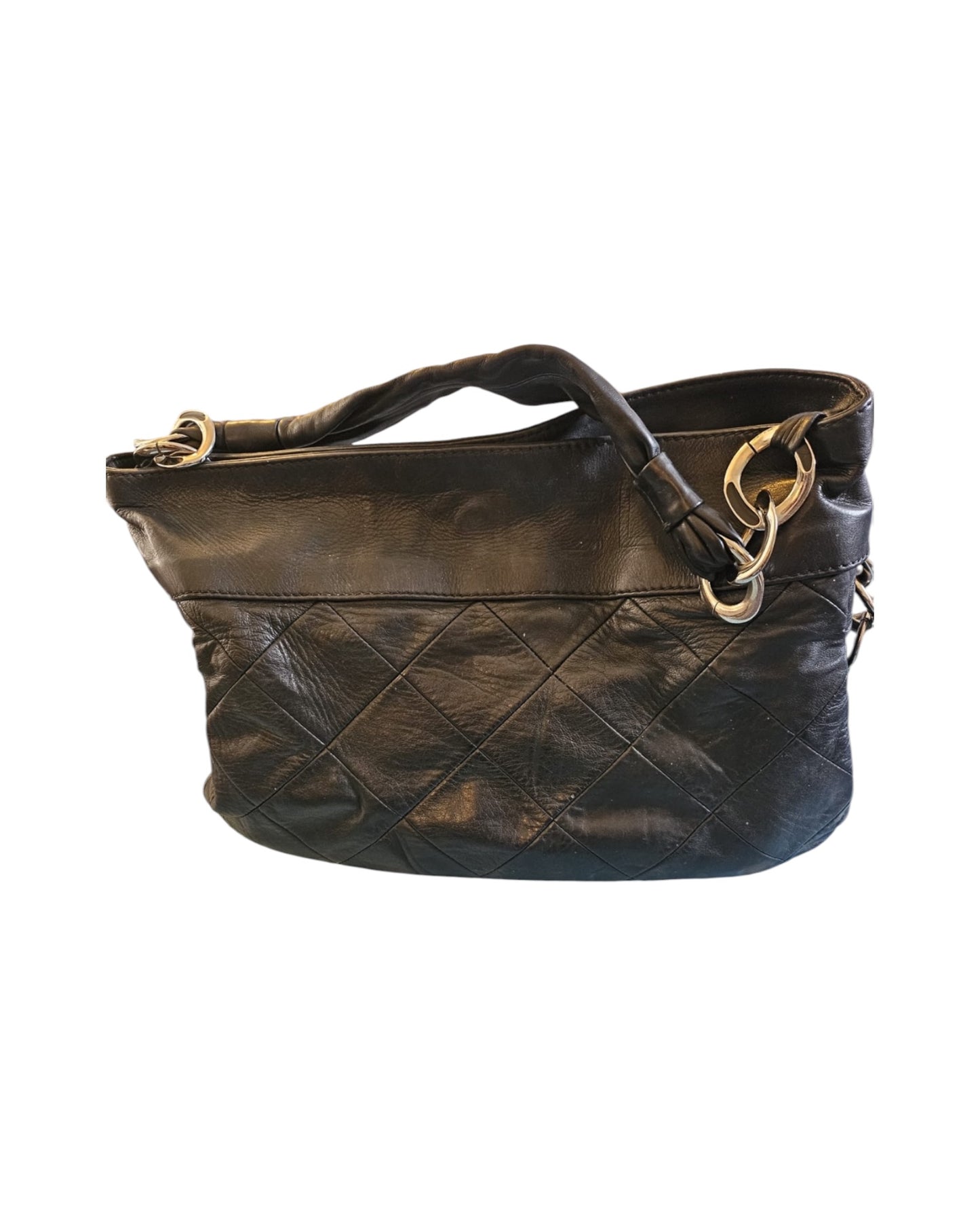 Chanel Lambskin Leather Hobo Bag – Black | Silver-Tone Hardware
